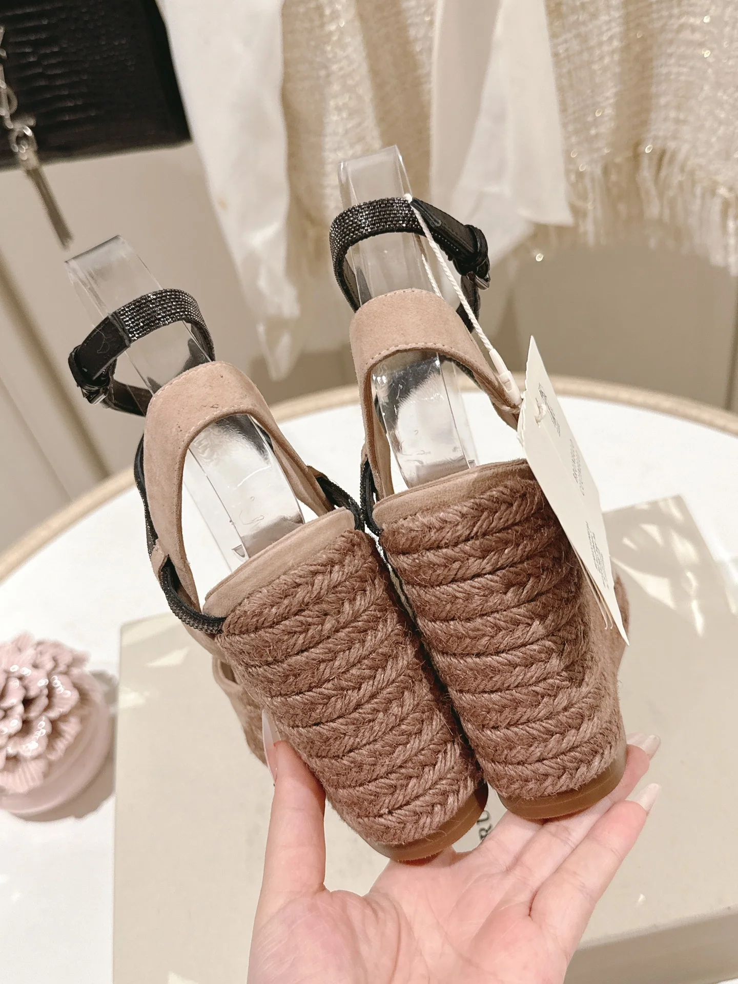 브루넬로쿠치넬리 로프 웨지 샌들 9749 상세 이미지 9