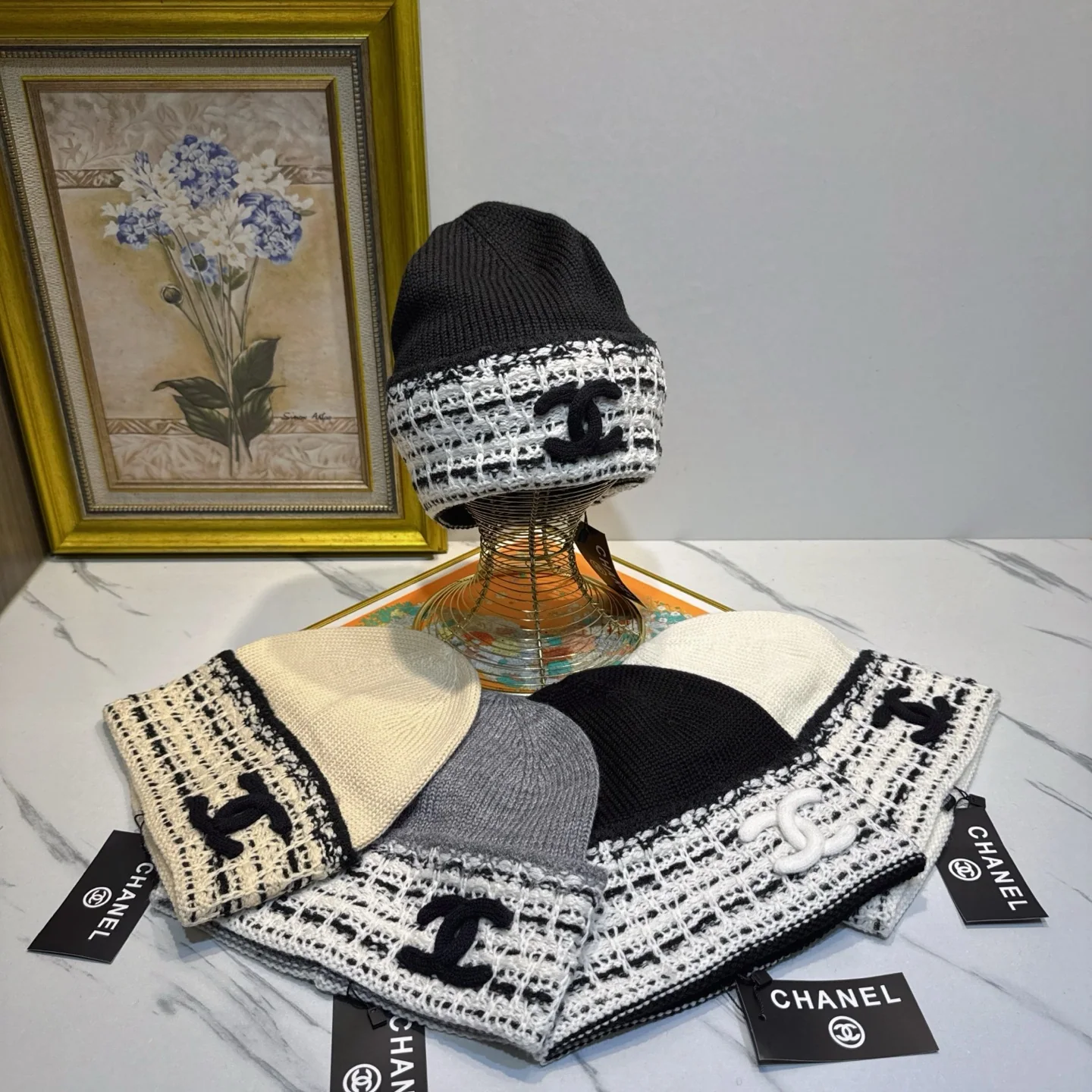 샤넬 울 캡 상세 이미지 5