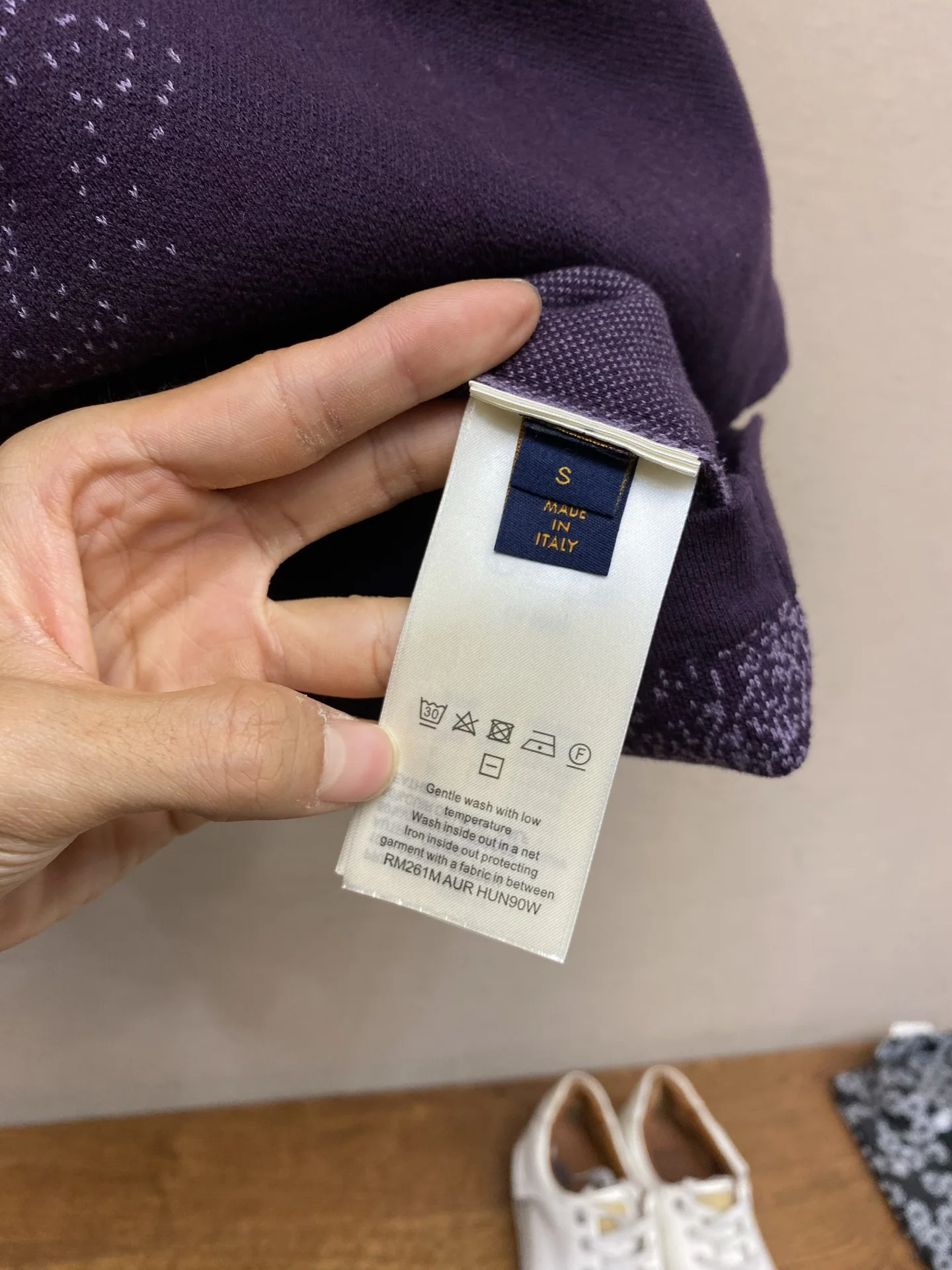루이비통 모노그램 자카드 그라데이션 반팔 셔츠 상세 이미지 7