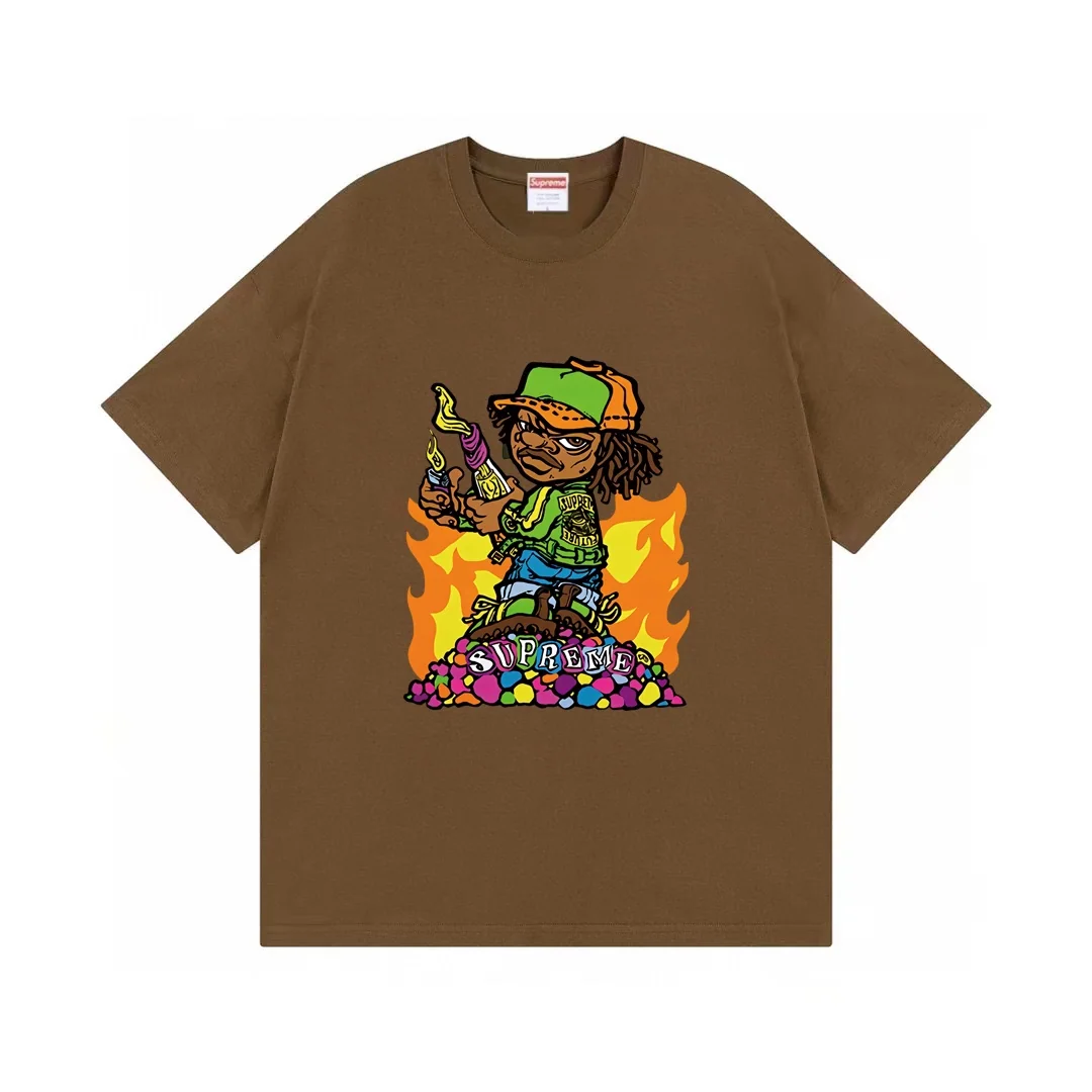 슈프림 Molotov Kid 남성 반팔 티셔츠 상세 이미지 7