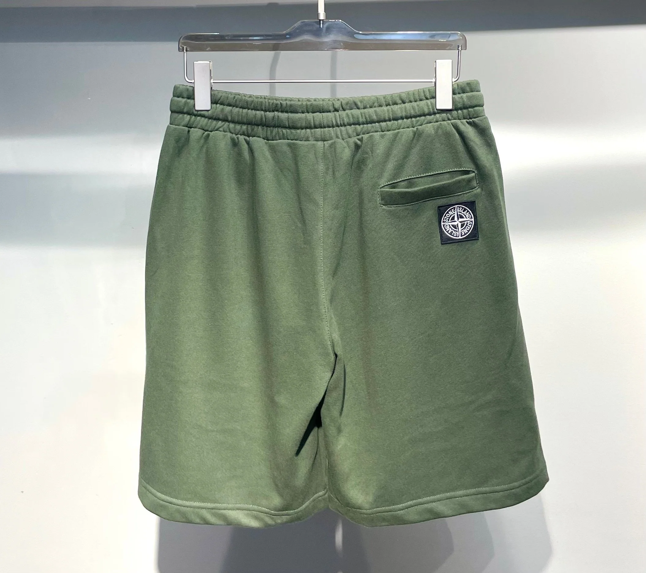 스톤아일랜드 테리 코튼 남여공용 반바지 상세 이미지 3