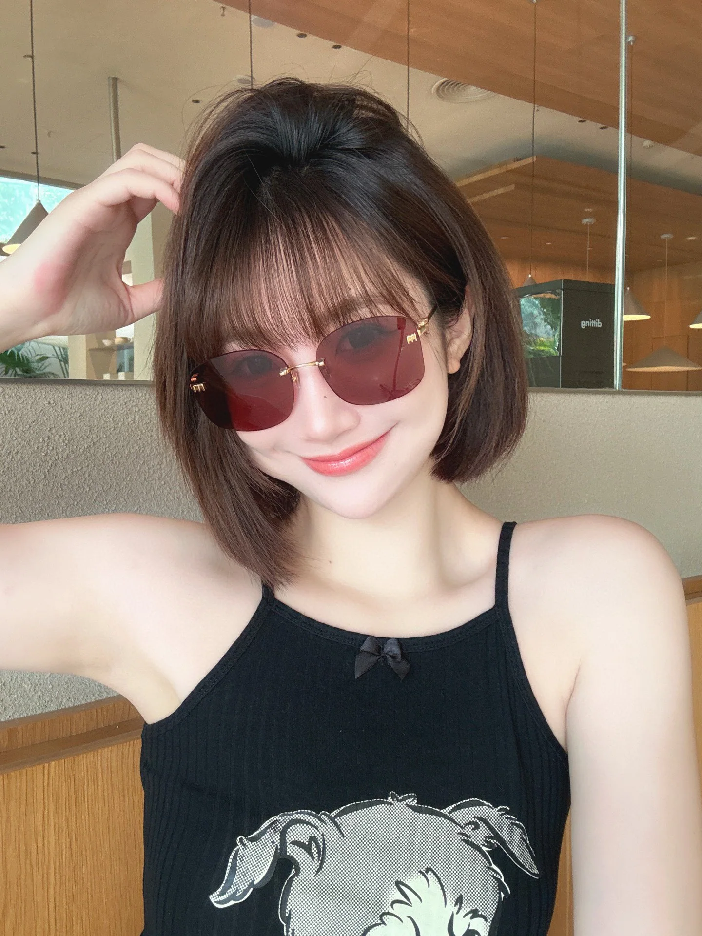 미우미우 VMU 73 ZS 선글라스 상세 이미지 9