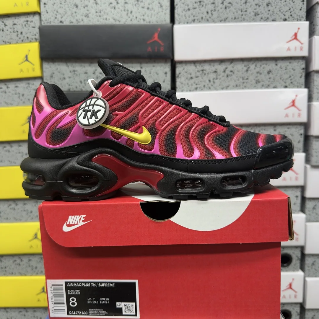 나이키 [TK] 에어 맥스 플러스 DA1472-600 201976 Nike Air Max Plus Supreme University Red