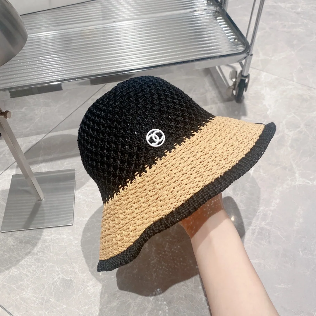 샤넬 스트로 버킷 햇 모자 상세 이미지 7