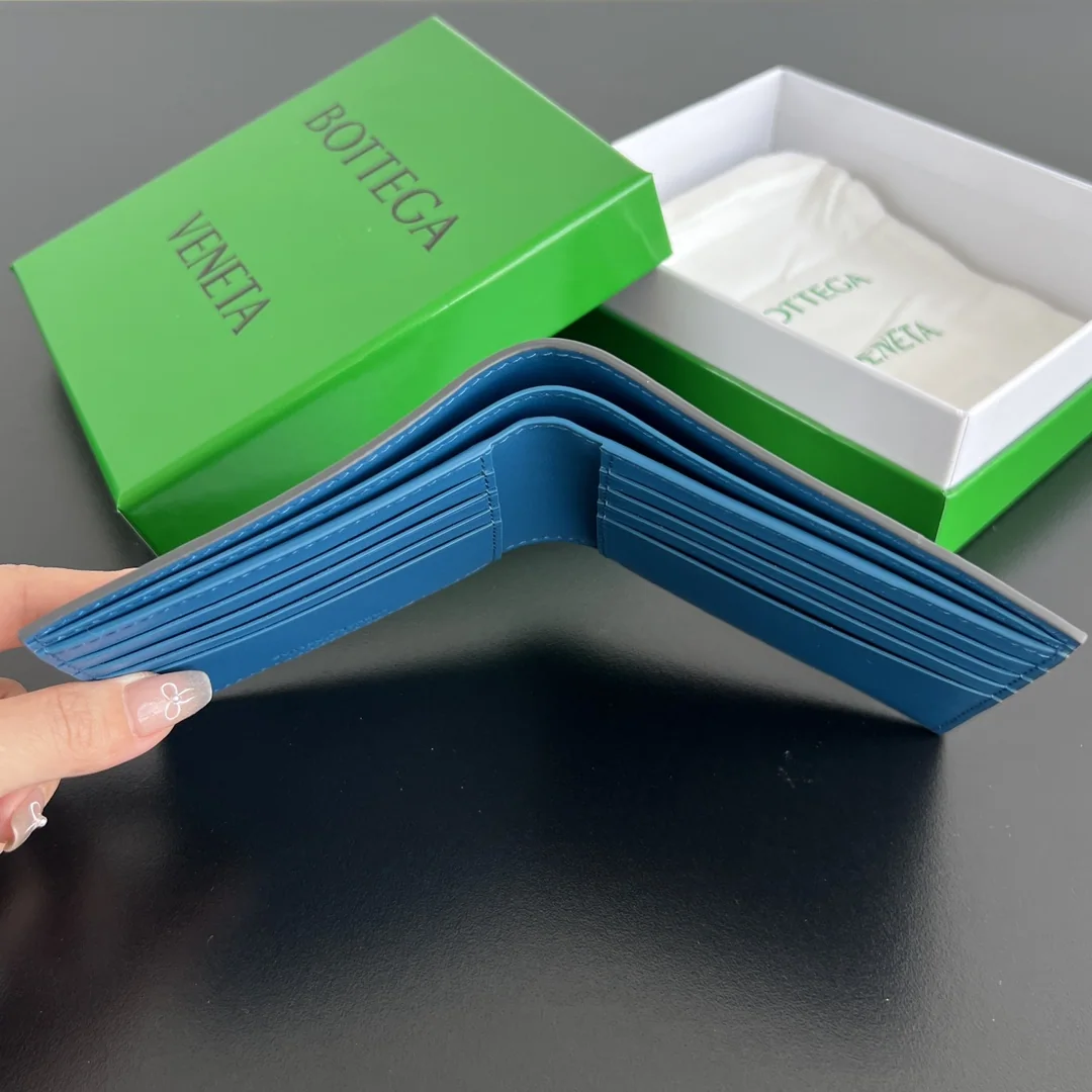 보테가베네타 우븐 송아지가죽 투폴드 숏 지갑 상세 이미지 6