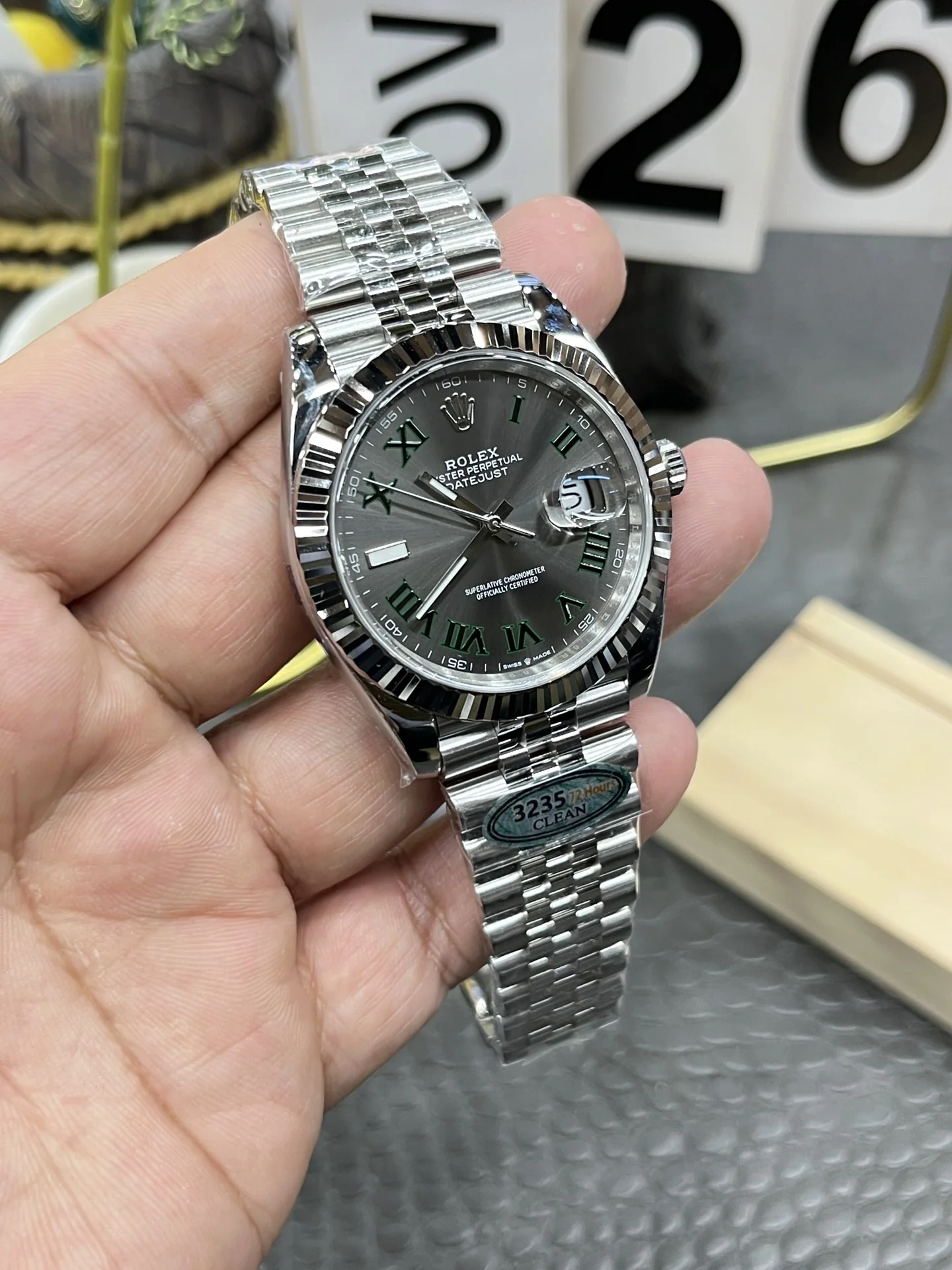 롤렉스 데이트저스트 41MM3235 무브먼트 레플리카 43148 Rolex 상세 이미지 4