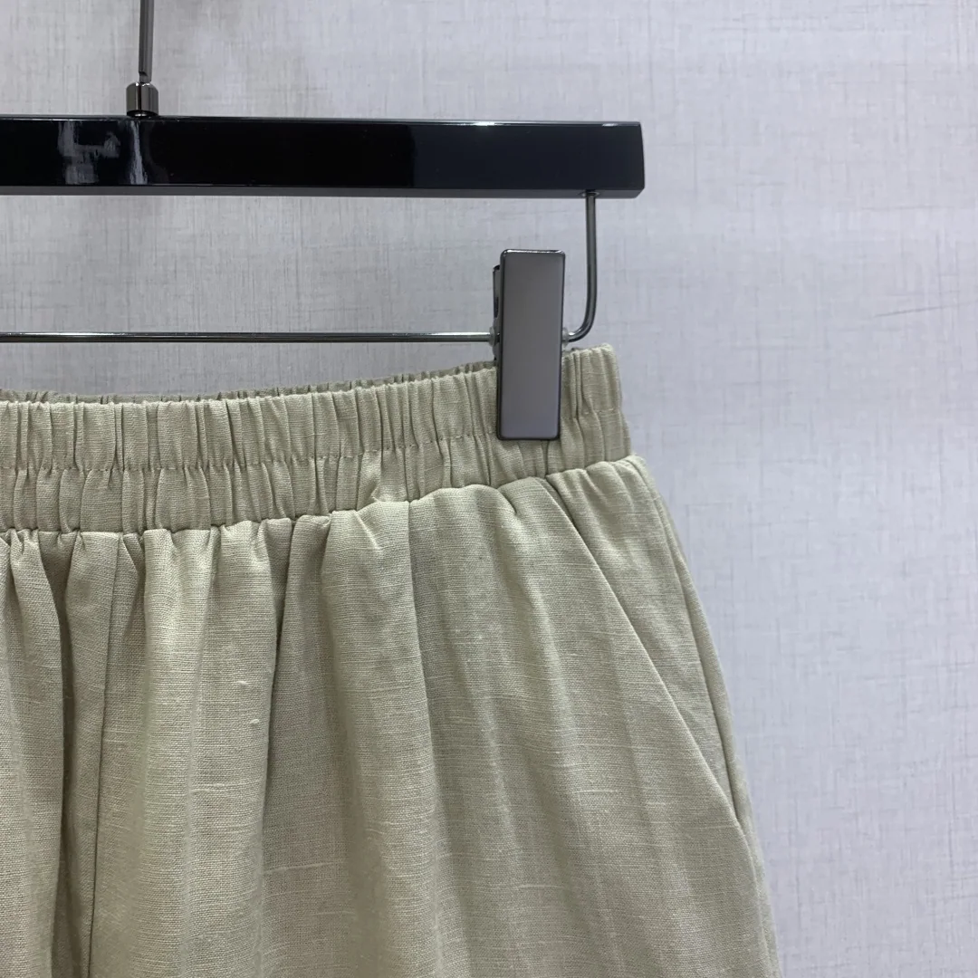 폴로 여성 린넨 반바지 상세 이미지 3