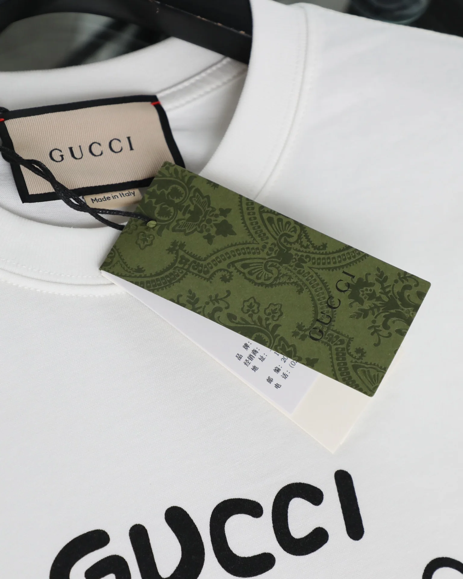 구찌 레드캣 프린트 반팔 티셔츠 상세 이미지 6