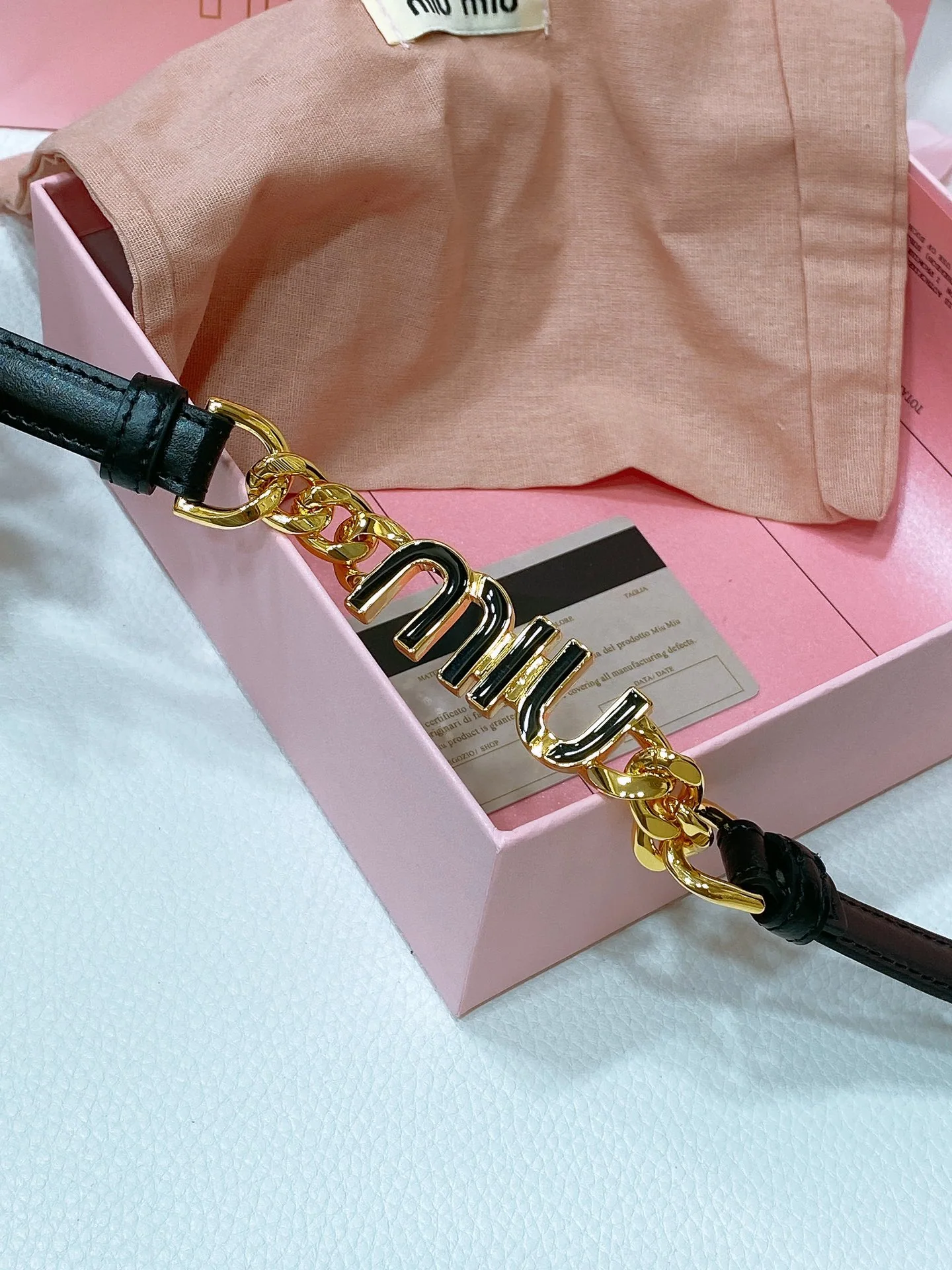 미우미우 벨트 57788 Miu Miu Belt 상세 이미지 4