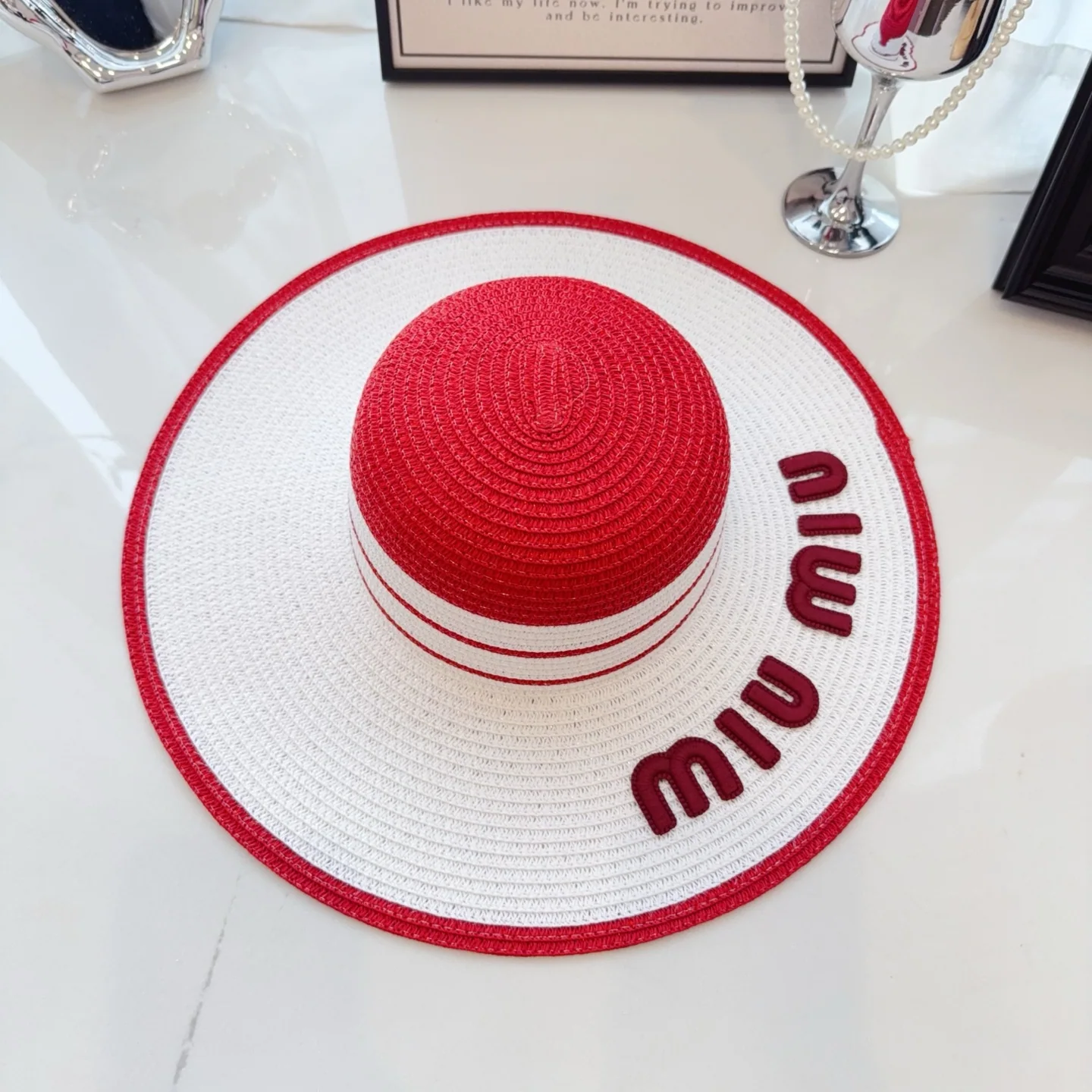미우미우 모자 80951 Miu Miu Cap 상세 이미지 1