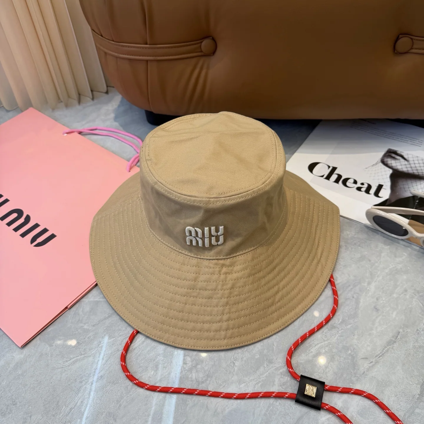 미우미우 모자 81107 Miu Miu Cap 상세 이미지 5