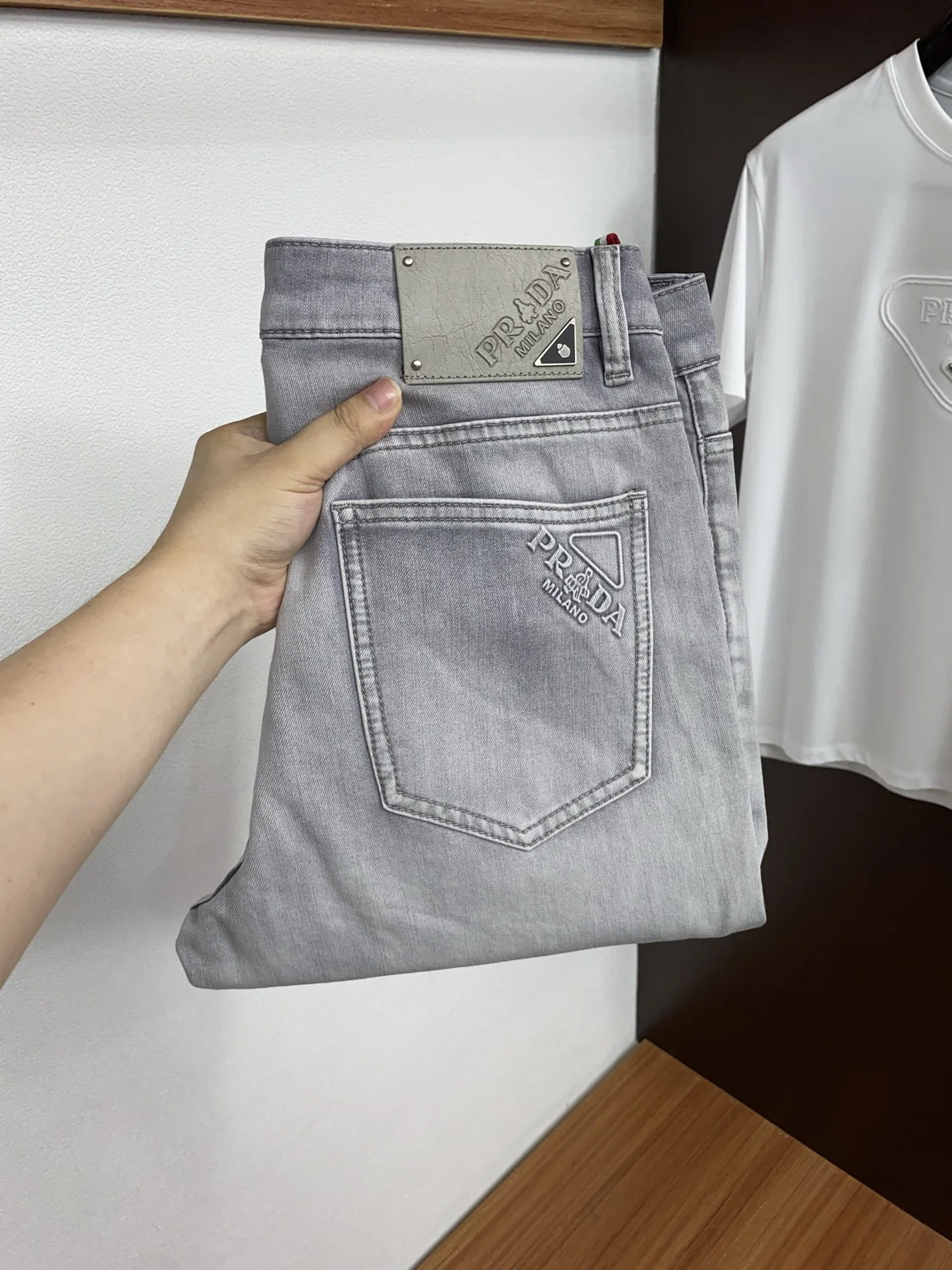 프라다 남성 바지 52974 Prada 상세 이미지 1