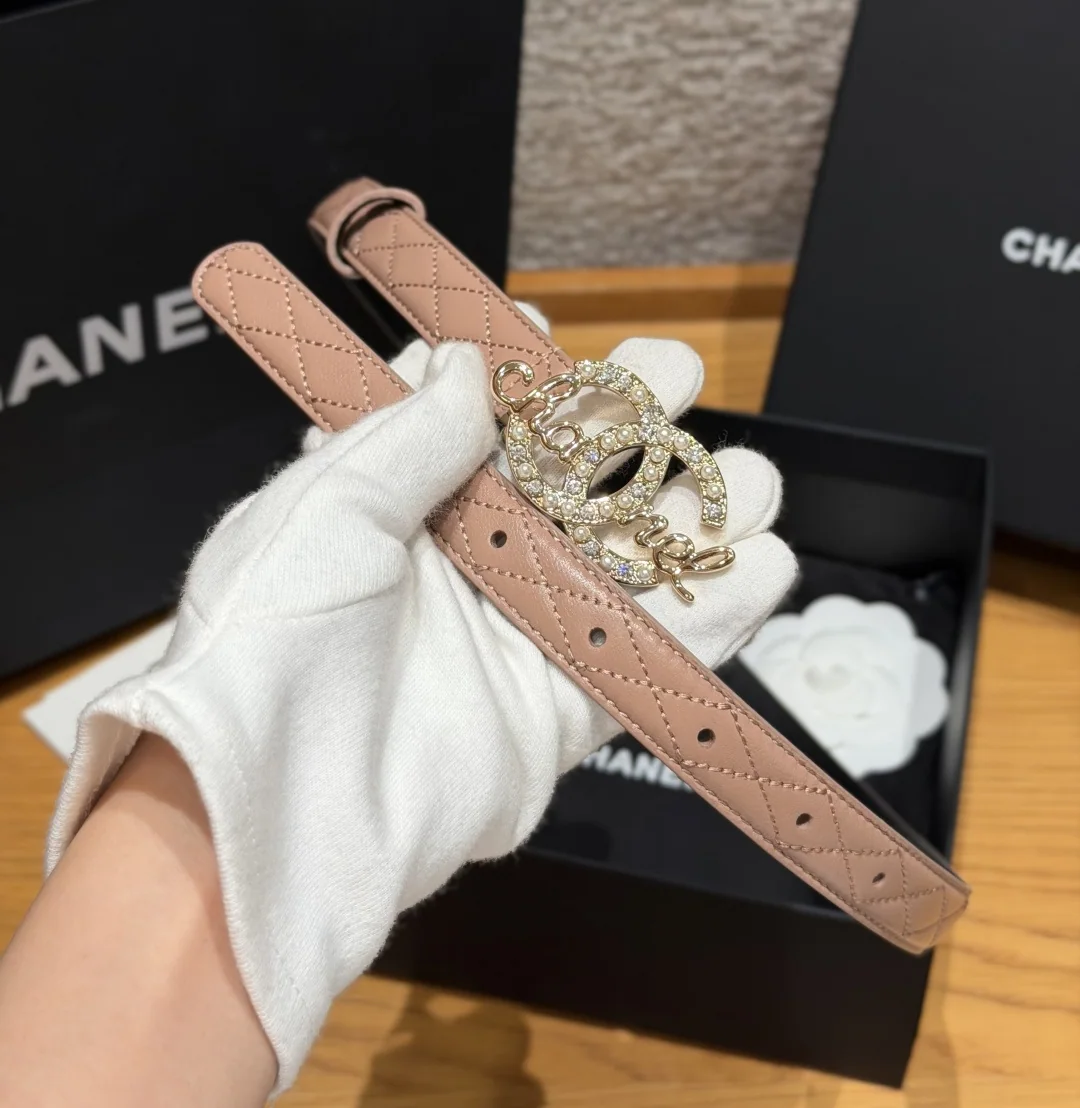 샤넬 퀼팅 램스킨 20mm 벨트 상세 이미지 7
