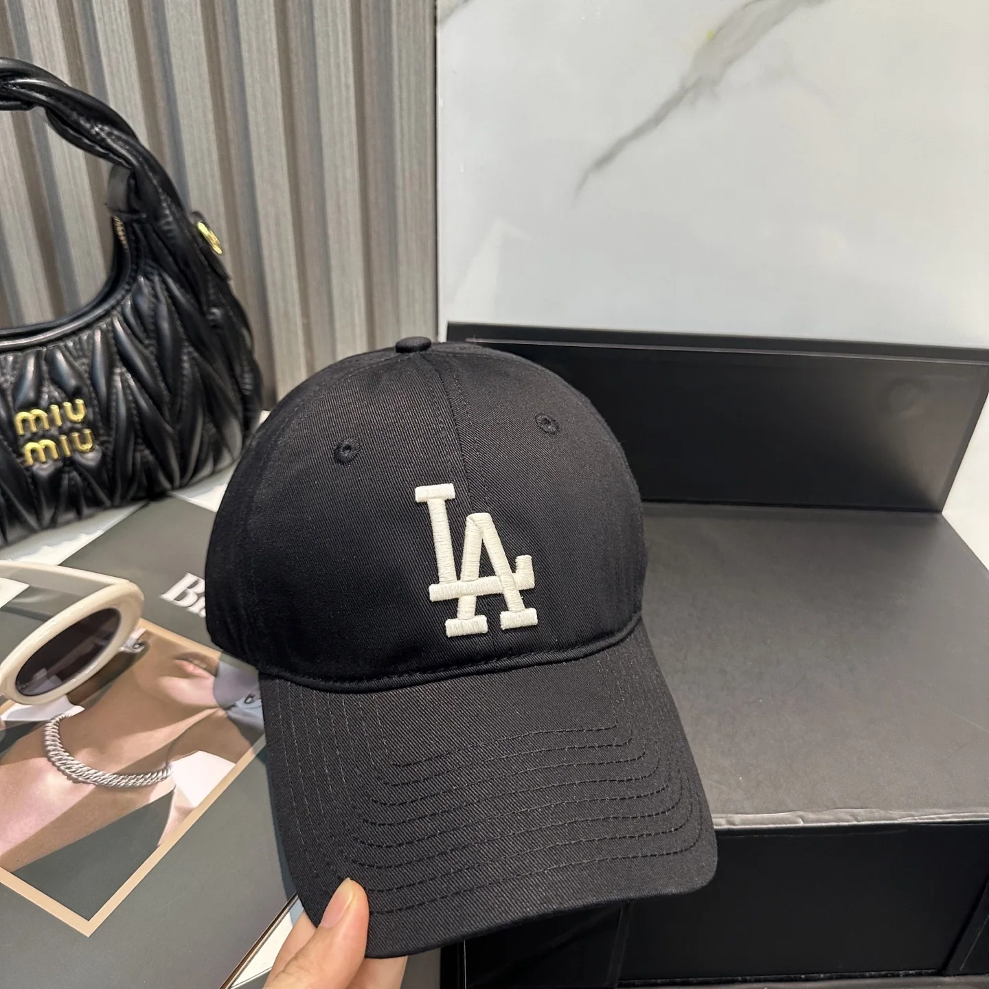 MLB 3D LA 자수 야구모자 상세 이미지 5