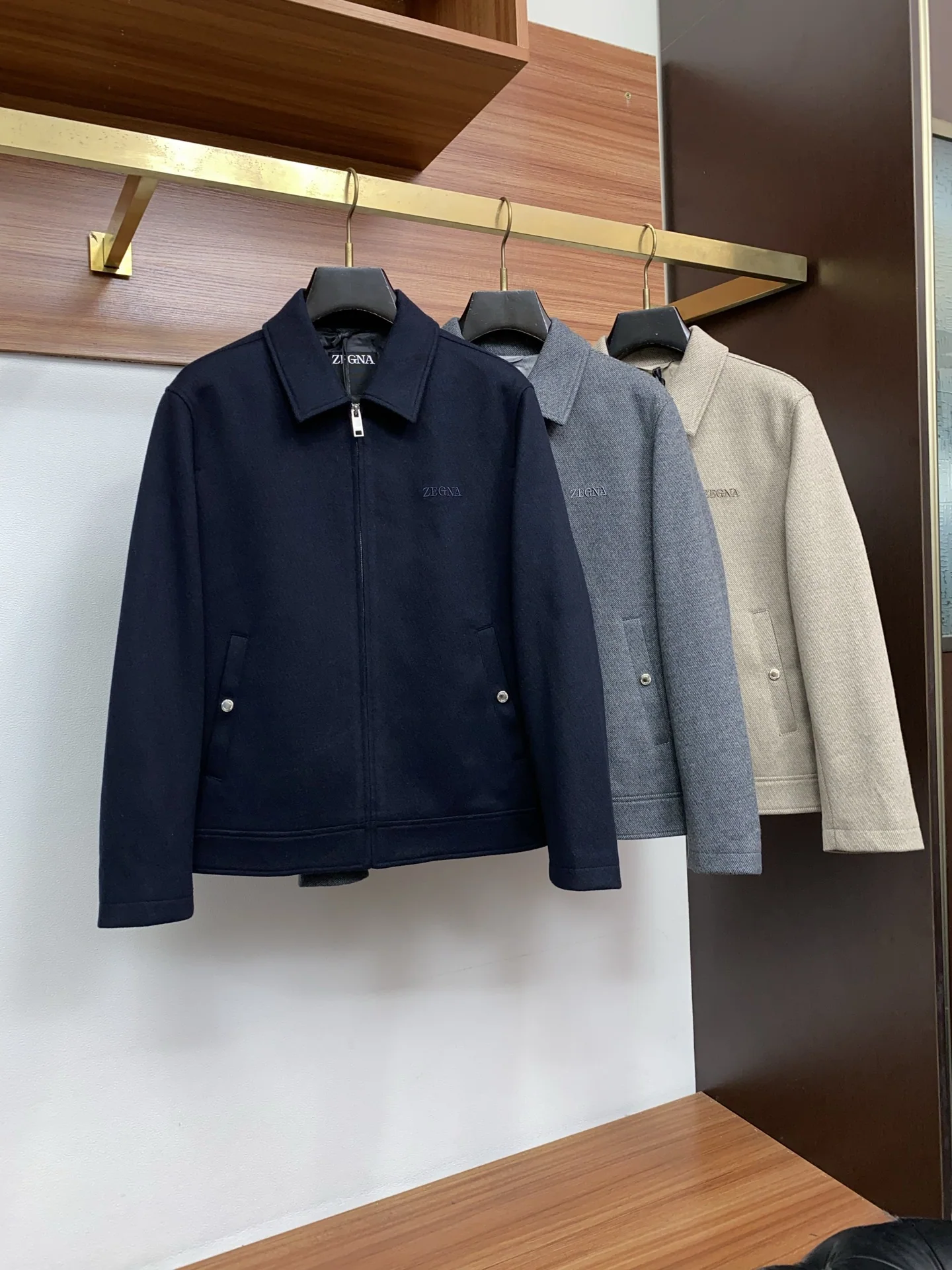 제냐 울 슬림핏 남성 자켓 상세 이미지 9