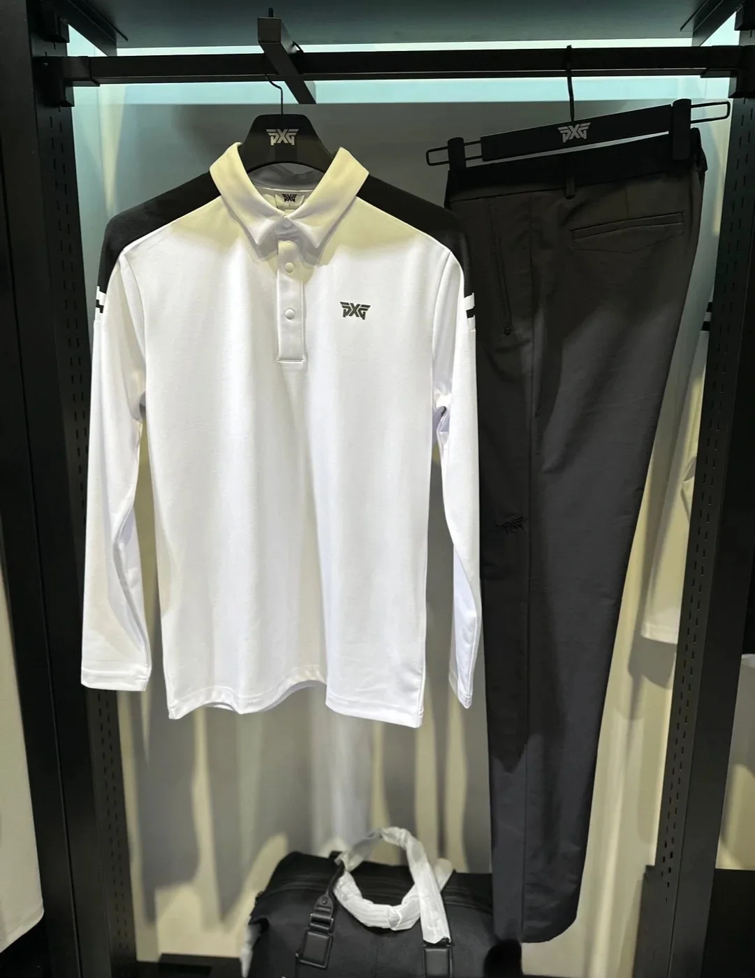 PXG PXG2026 봄 남성용 긴팔 탑 153144