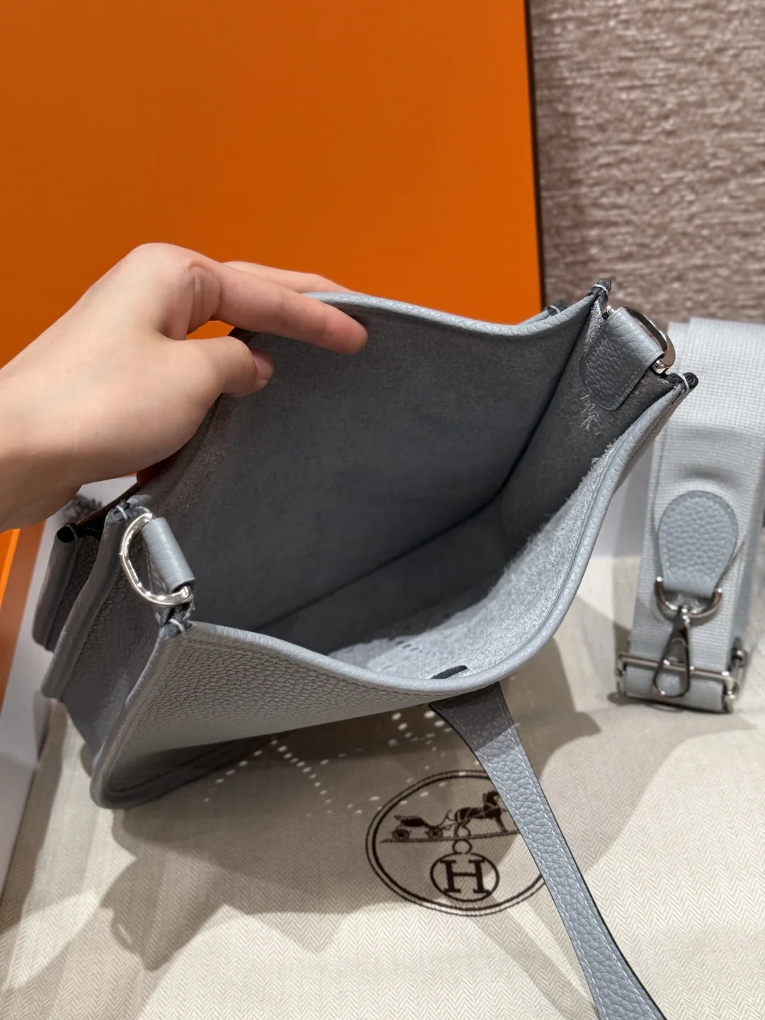 에르메스 에블린 23 cm 가방 상세 이미지 6