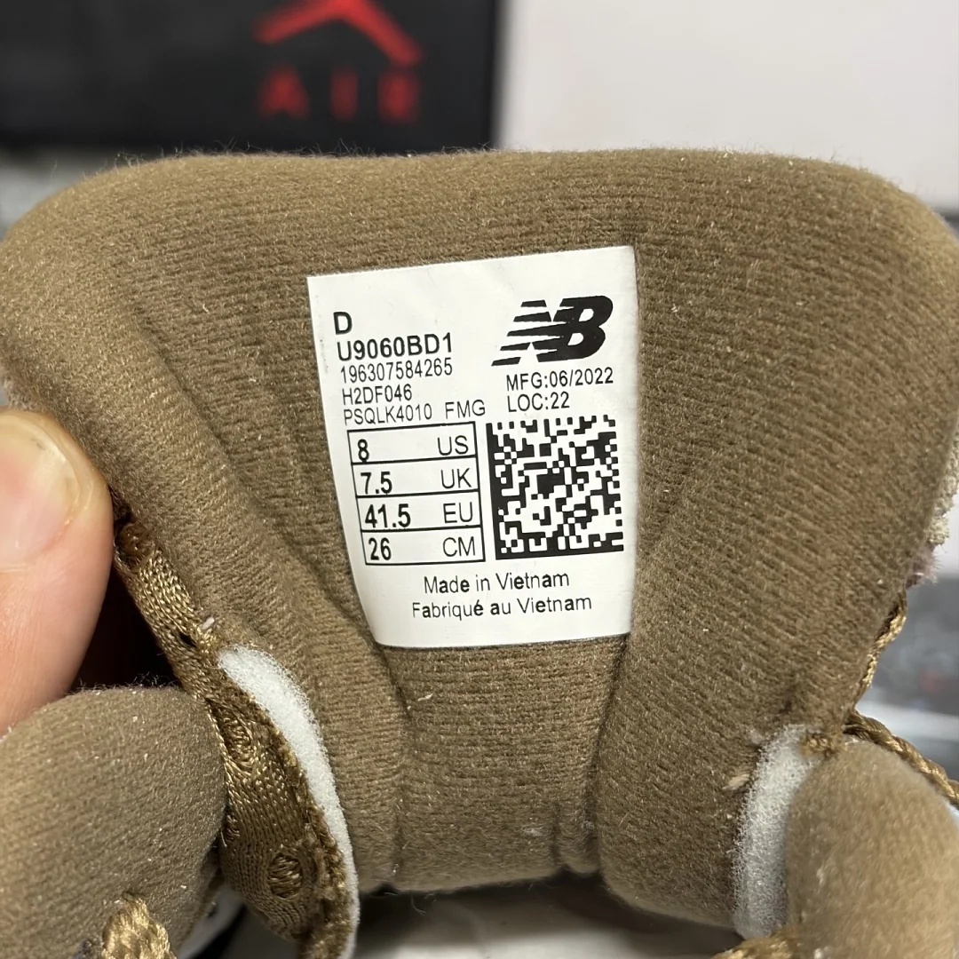 뉴발란스 [C] 9060 블루 브라운 U9060BD1 202094 New Balance 9060 상세 이미지 10