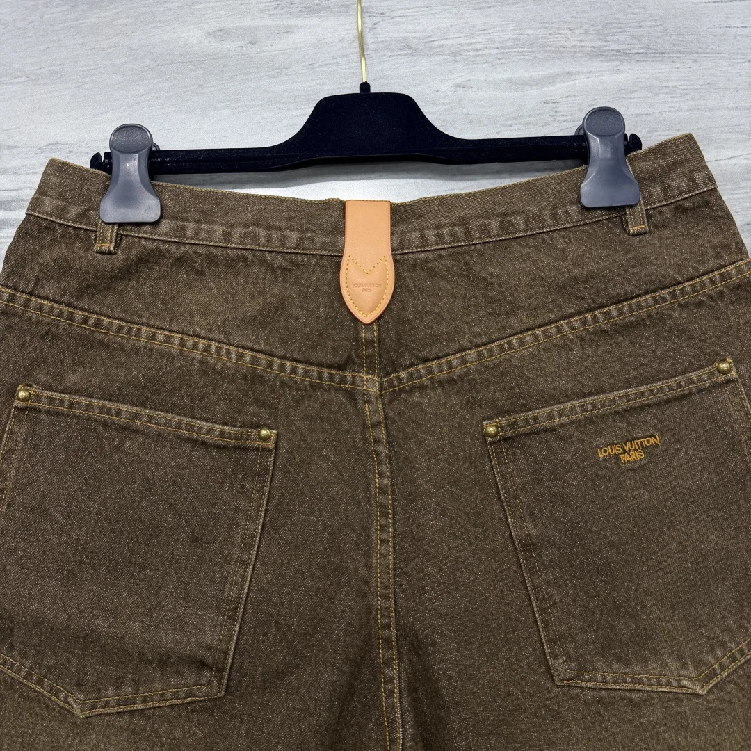 루이비통 SS 워싱 데님 반바지 41409 Louis Vuitton Shorts 상세 이미지 6