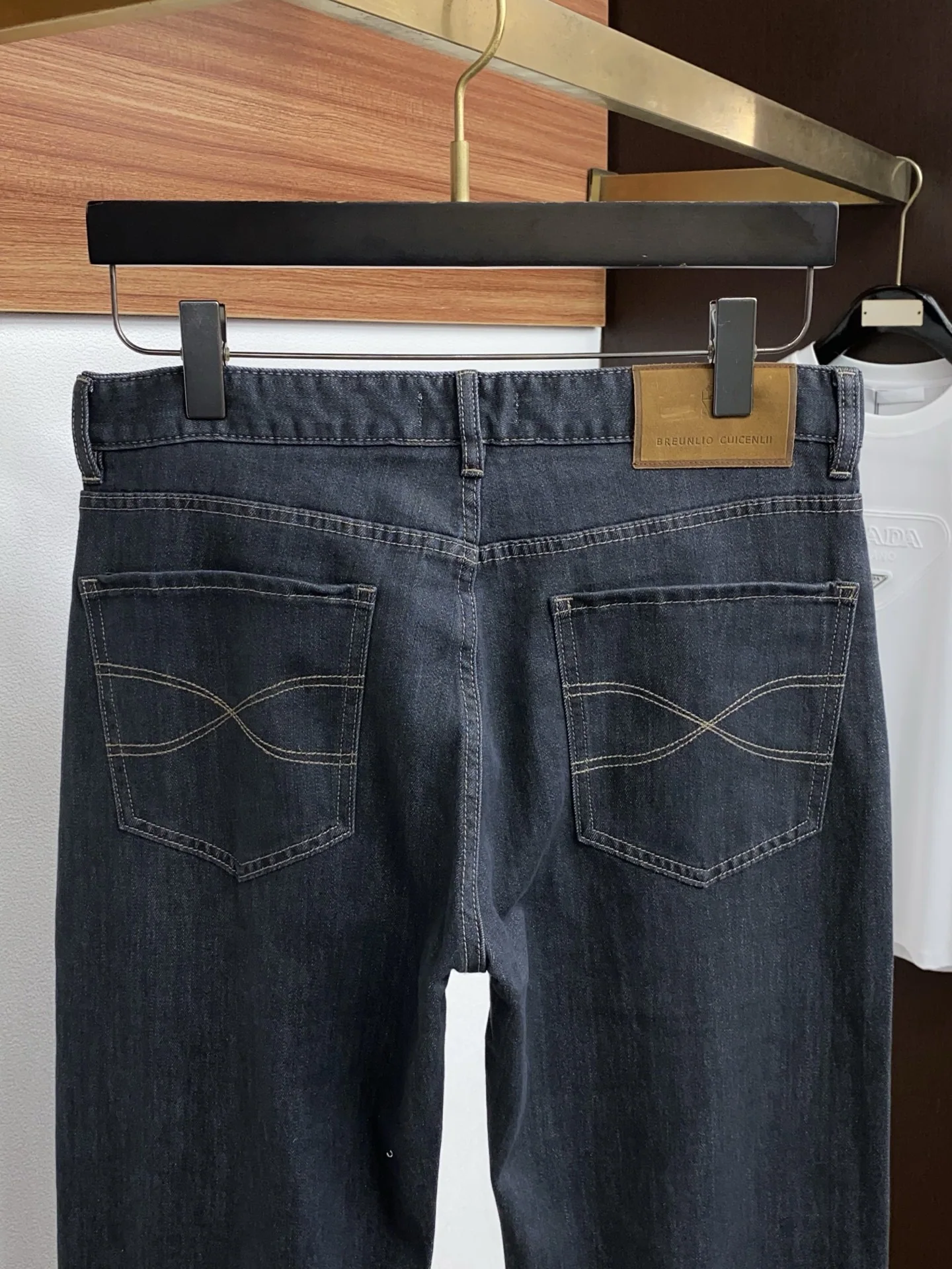 브루넬로쿠치넬리 스트레치 데님 남성 바지 상세 이미지 9