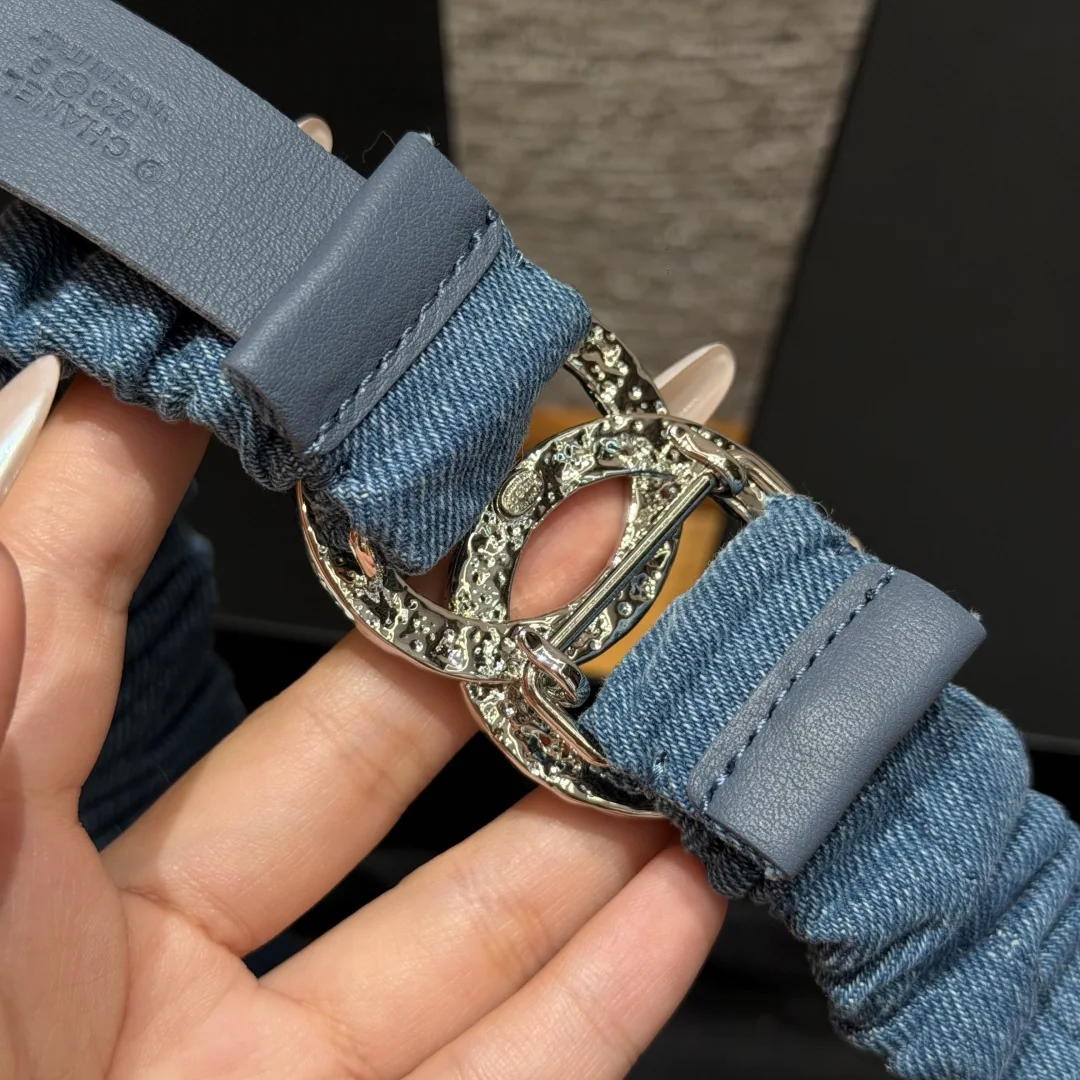 샤넬 램스킨 진주 더블 C 허리벨트 30mm 상세 이미지 6