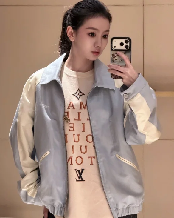 루이비통 레트로 컬러 블록 여성 자켓 146574