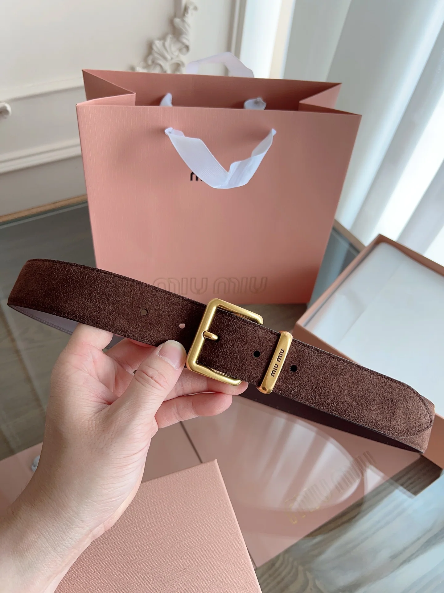 미우미우 벨트 57861 Miu Miu Belt 상세 이미지 1