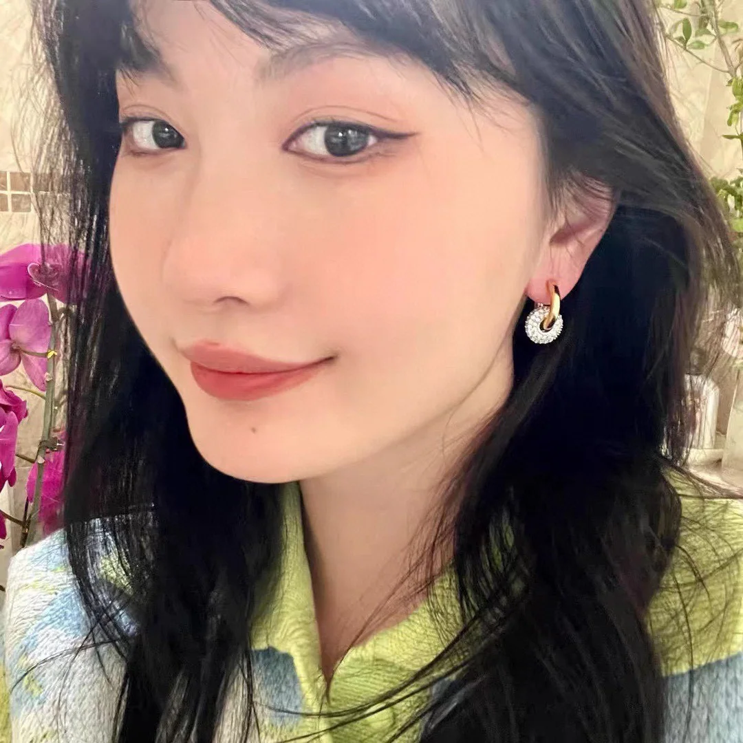 셀린느 컬러 블록 스터드 귀걸이 상세 이미지 2