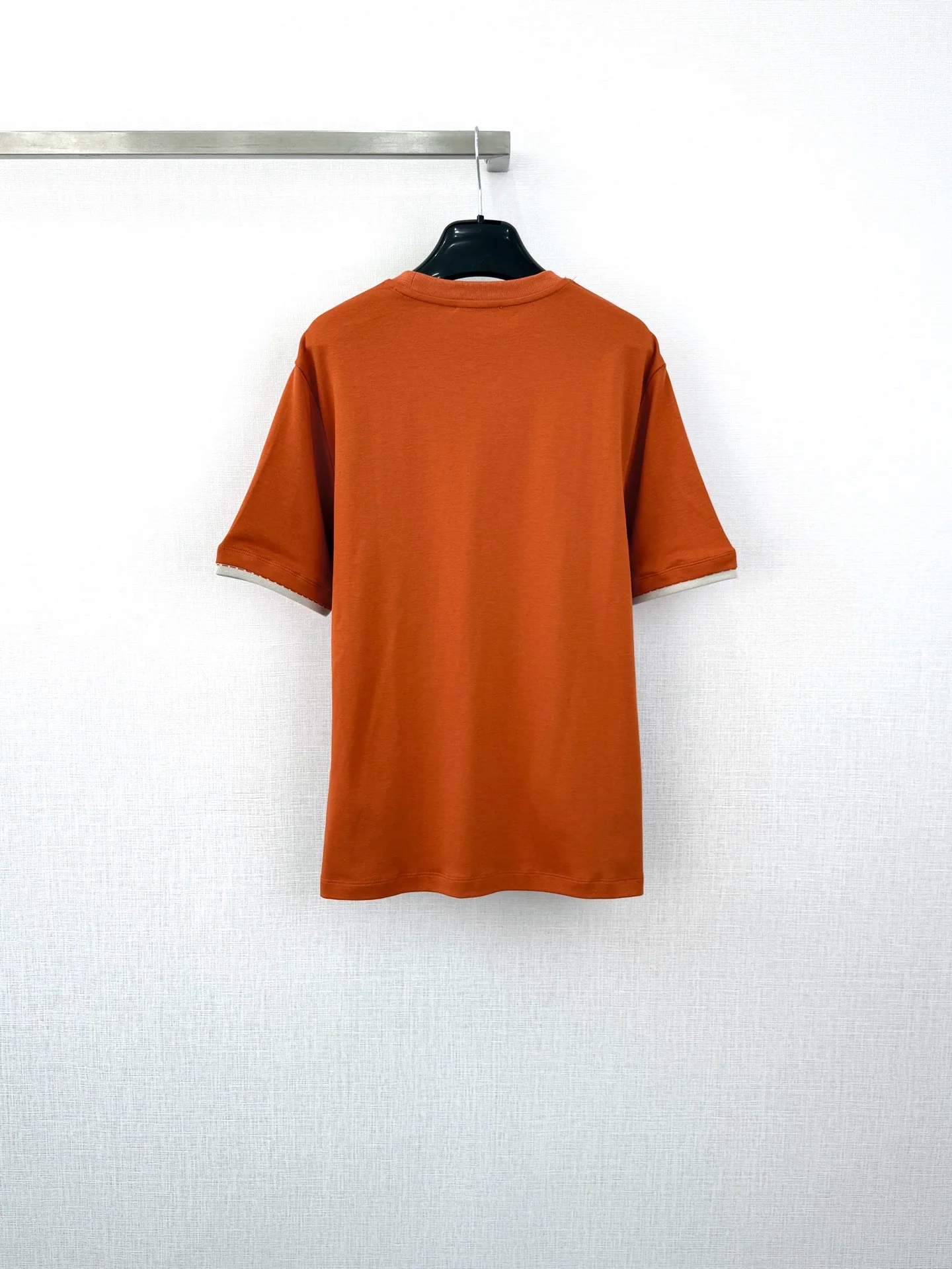 에르메스 카라 블록 크루넥 반팔 셔츠 상세 이미지 2