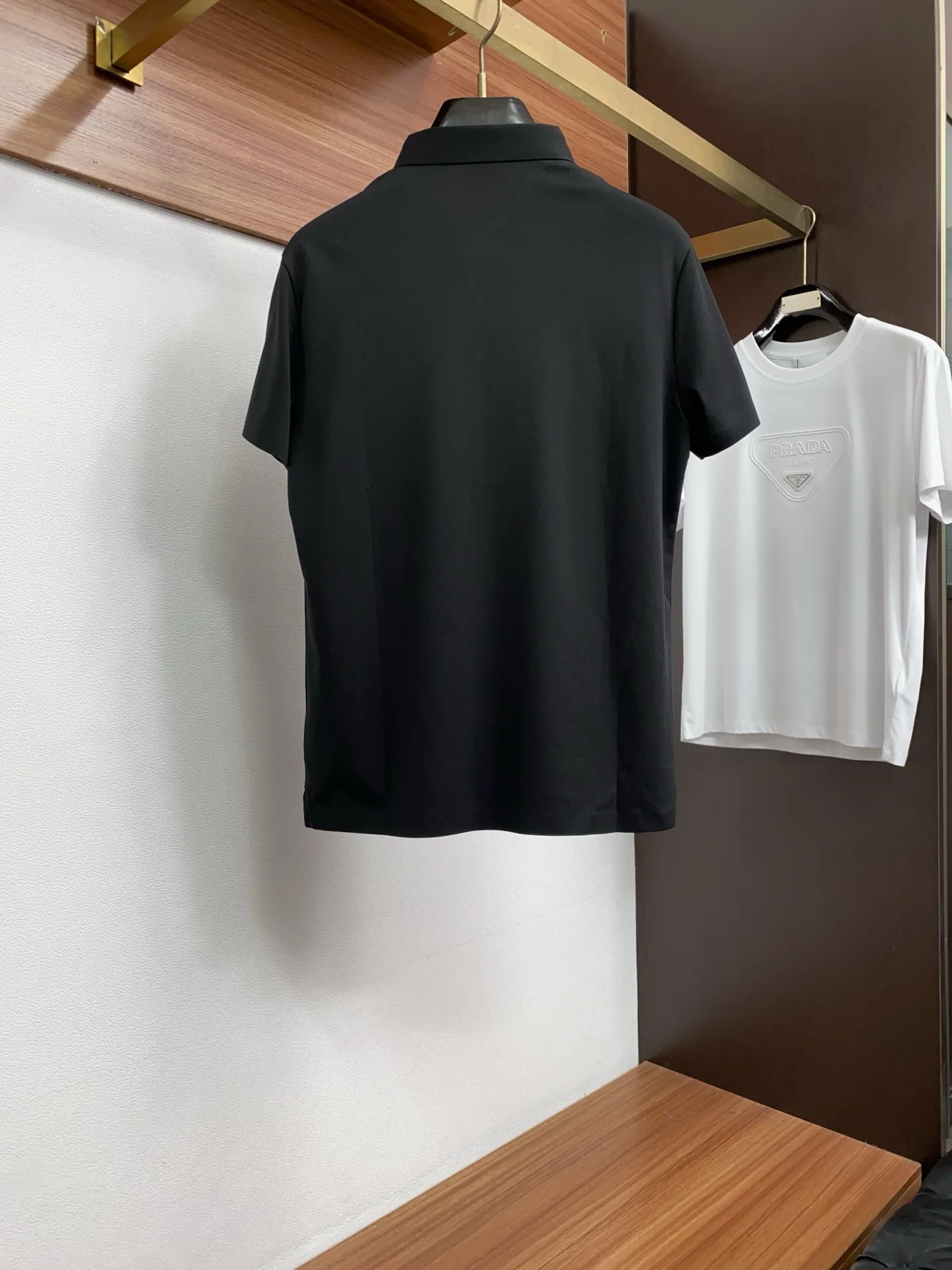 키톤 남성 실크 펄 피케 카라 반팔 셔츠 상세 이미지 10