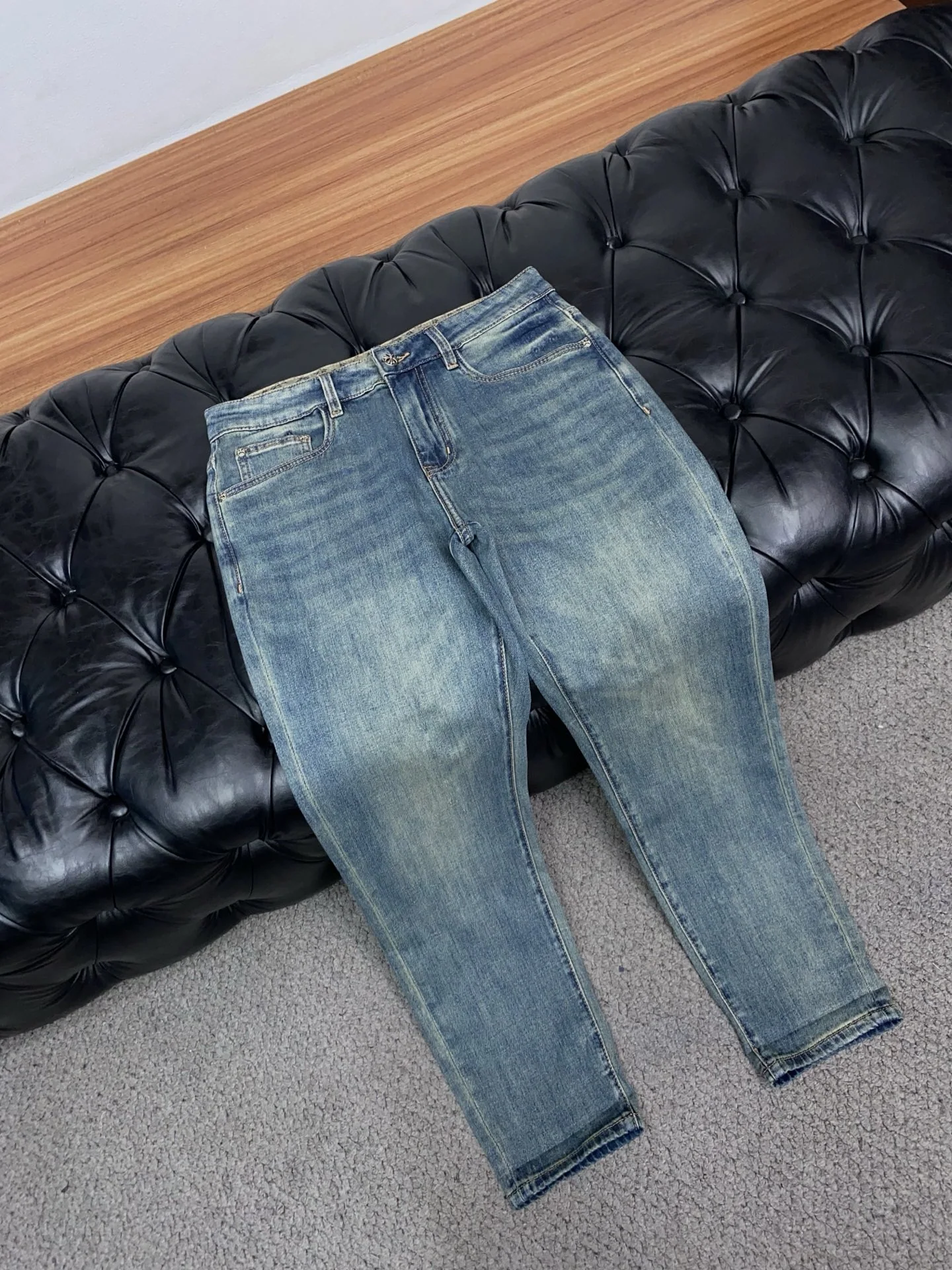 크롬하츠 데님 남성 바지 상세 이미지 6