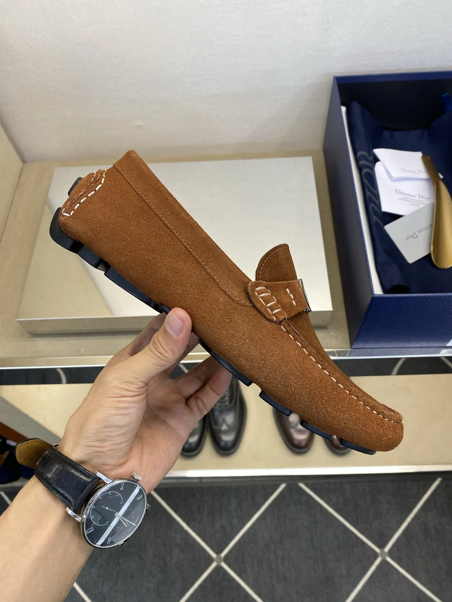 디올 드라이빙 슬립온 신발 상세 이미지 6