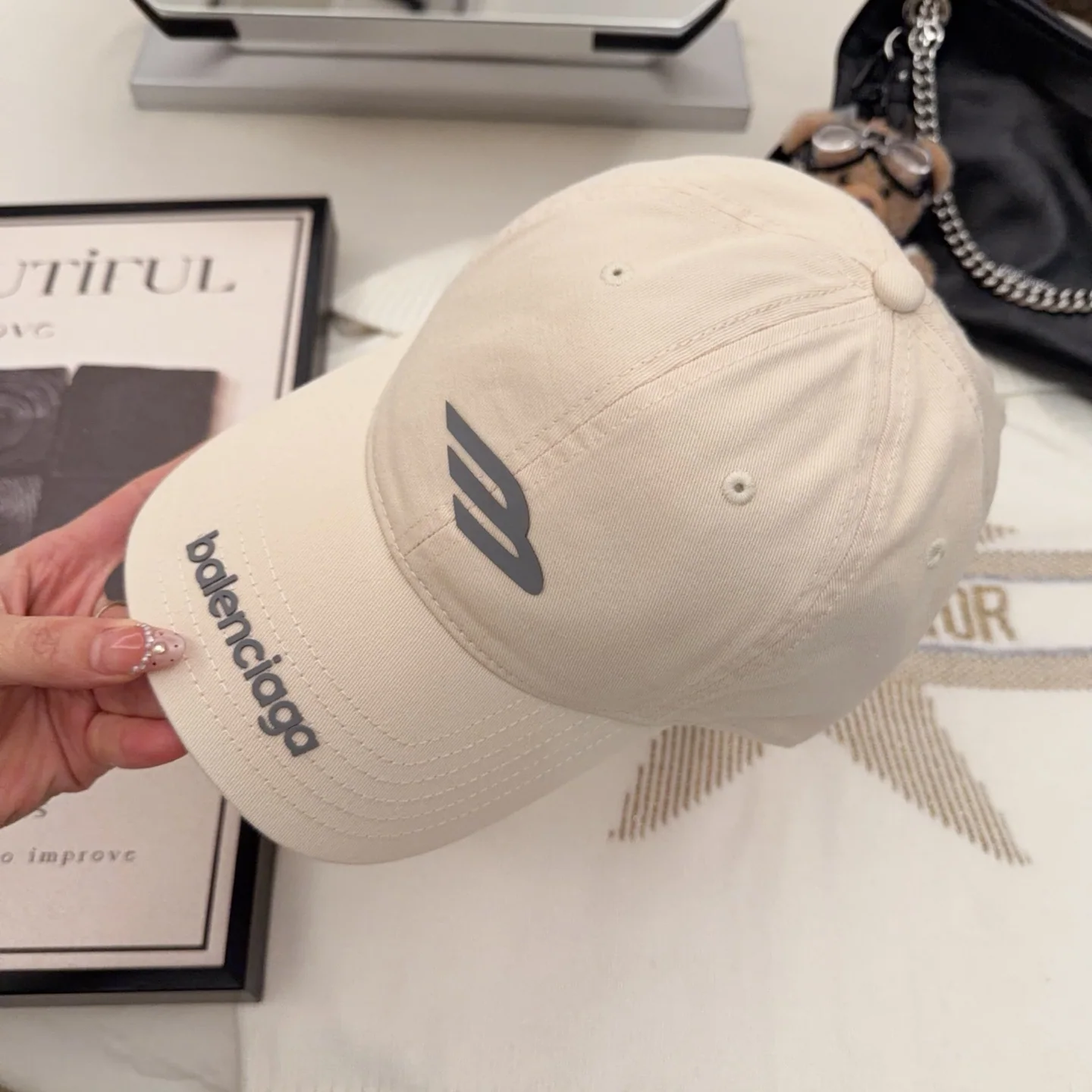 발렌시아가 모자 81758 Balenciaga Cap 상세 이미지 4