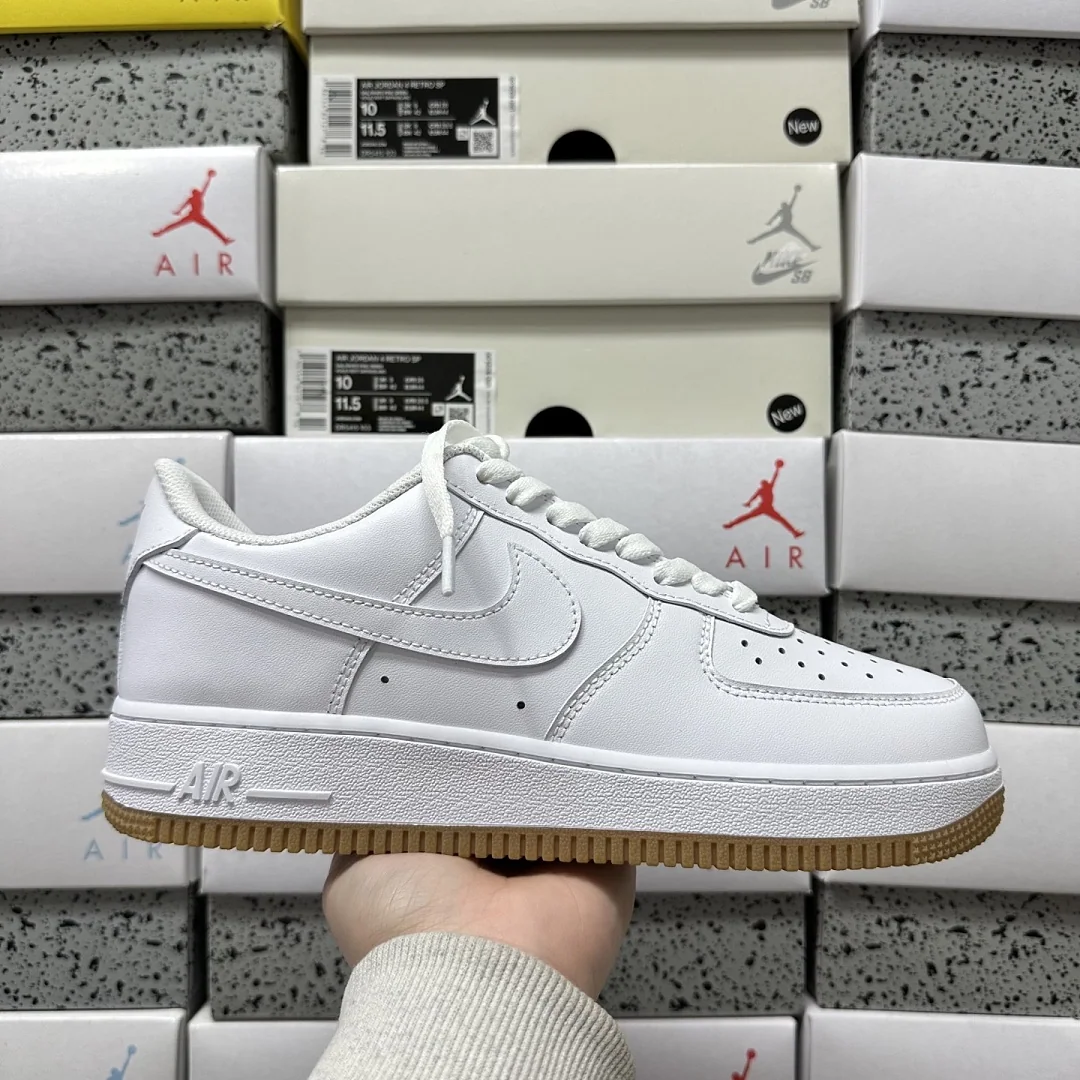 나이키 [XY/PB] 에어 포스 1 로우 DJ2739-100 201728 Nike Air Force 1 Low '07 White Gum 상세 이미지 4