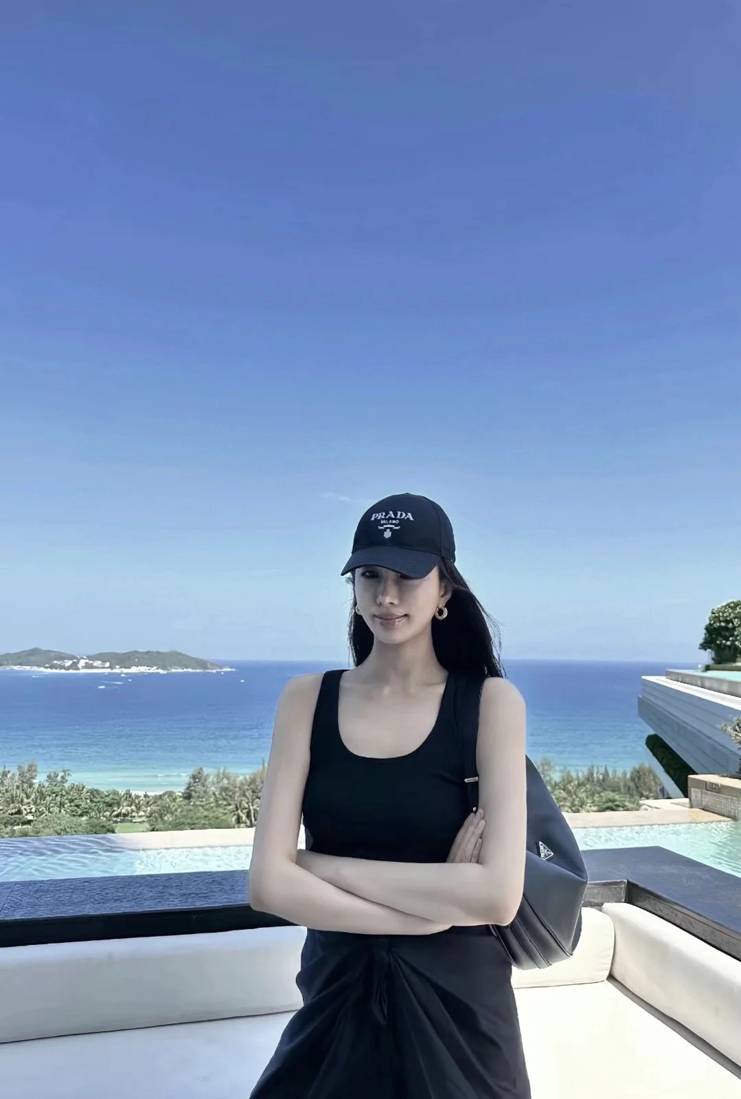 프라다 나일론 야구모자 상세 이미지 5