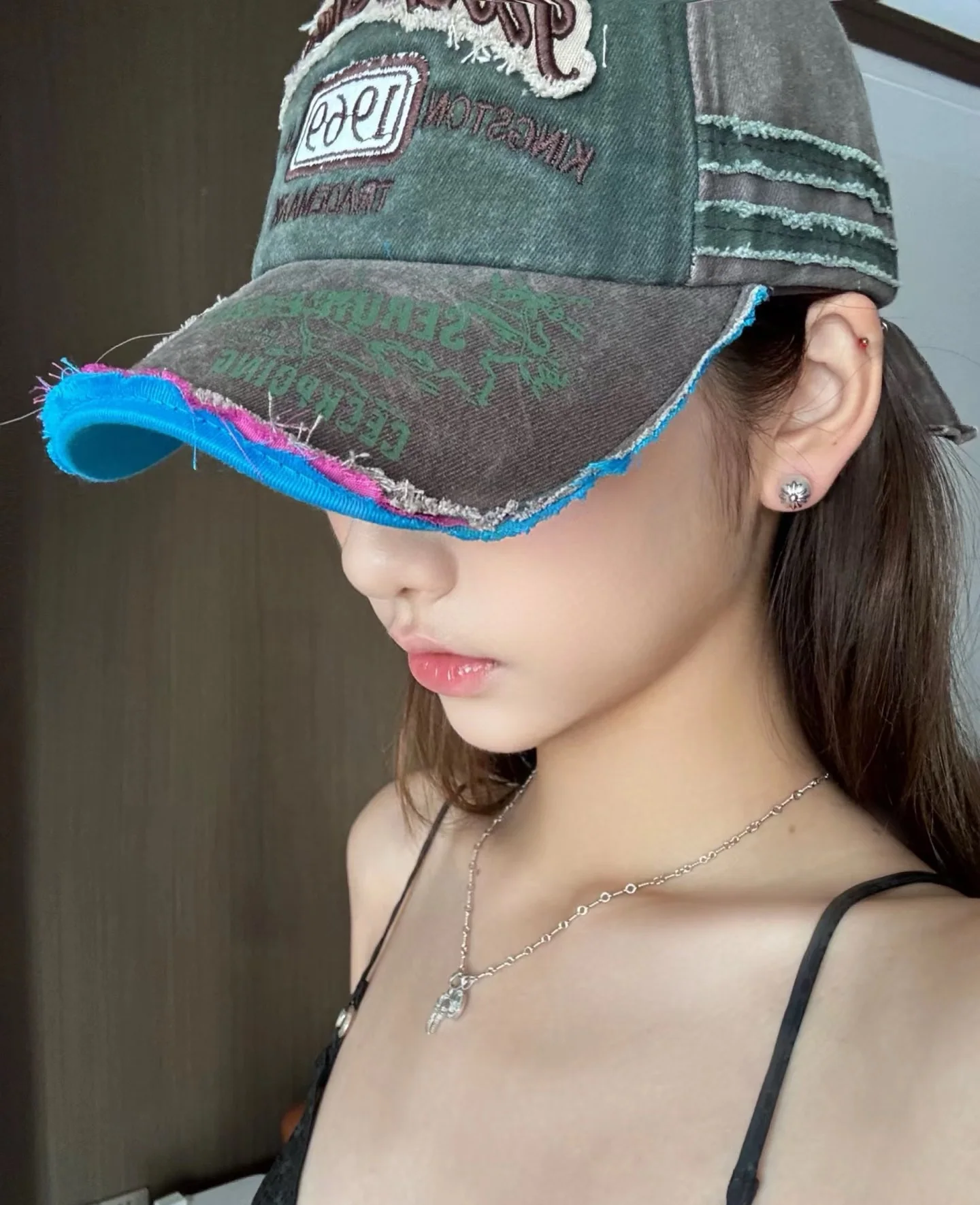 크롬하츠 진주 크로스 귀걸이 상세 이미지 8