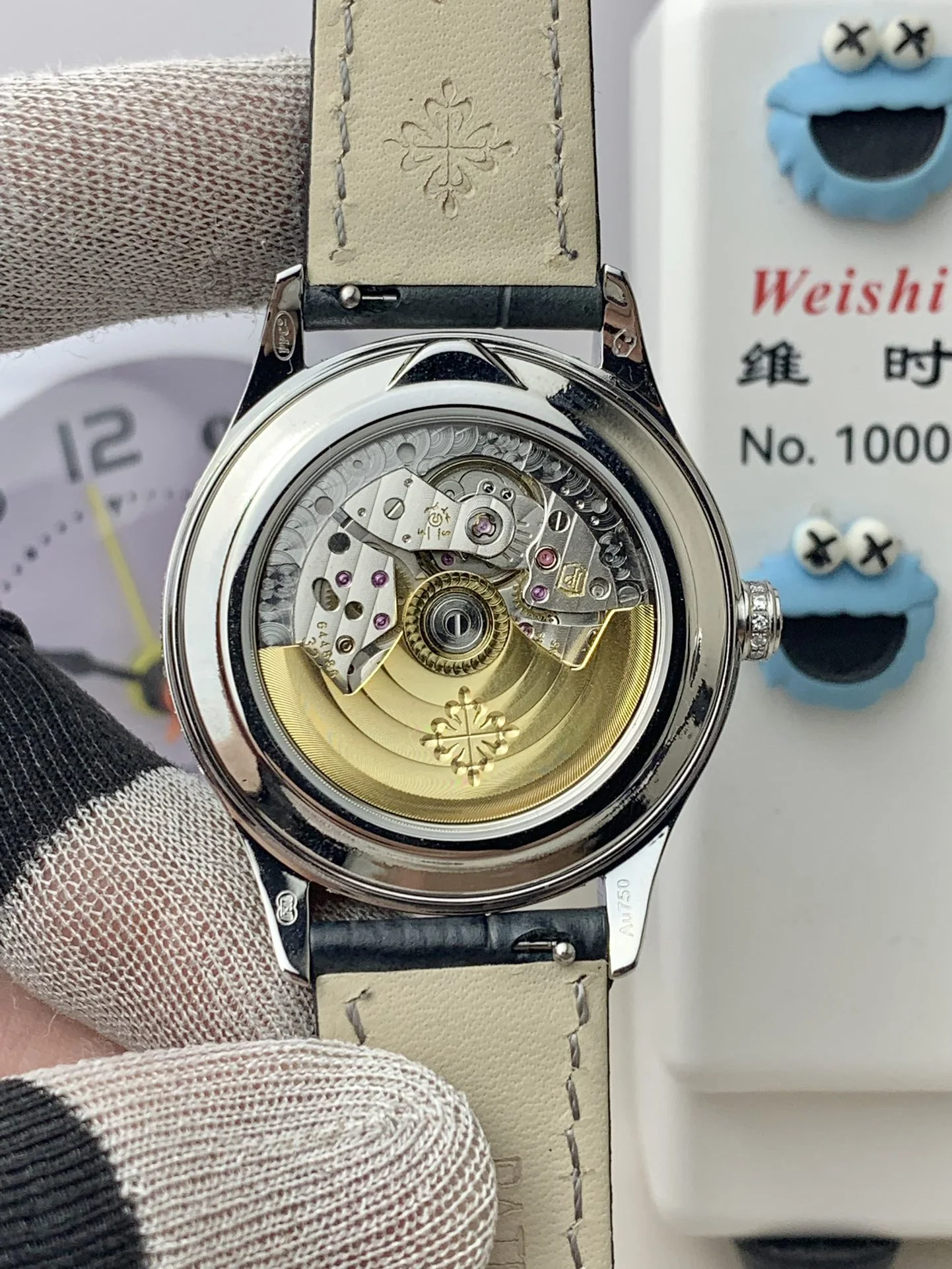파텍필립 컴플리케이션 애뉴얼 캘린더 자동 시계 38MM4948 G 상세 이미지 4