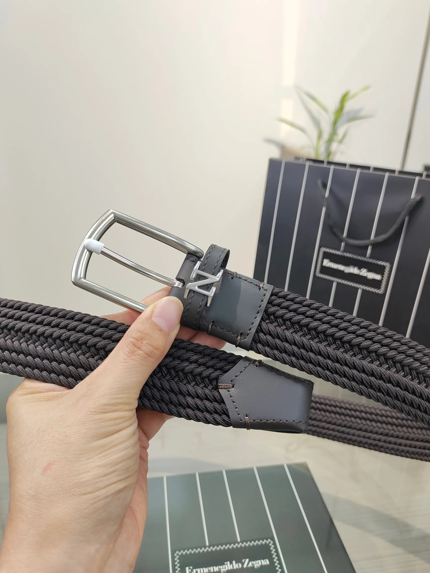 제냐 벨트 59254 Zegna Belt 상세 이미지 3