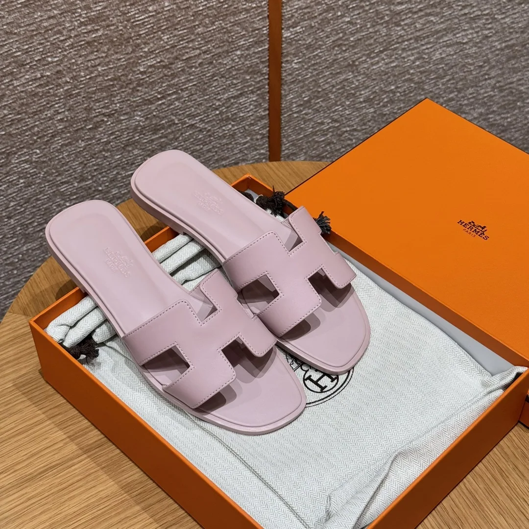에르메스 오란 램스킨 슬리퍼 상세 이미지 2