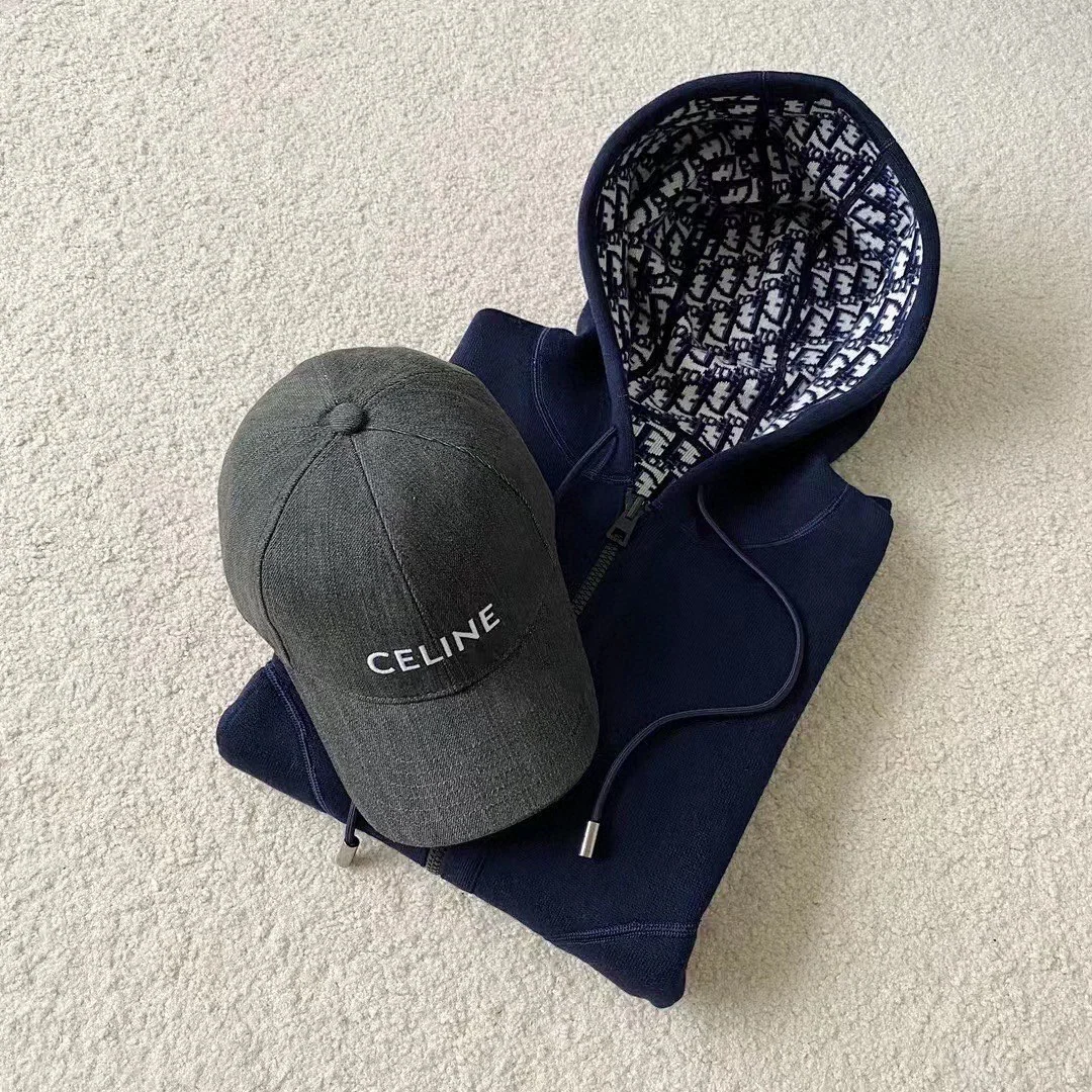 셀린느 자수 레터 베이스볼 캡 상세 이미지 1