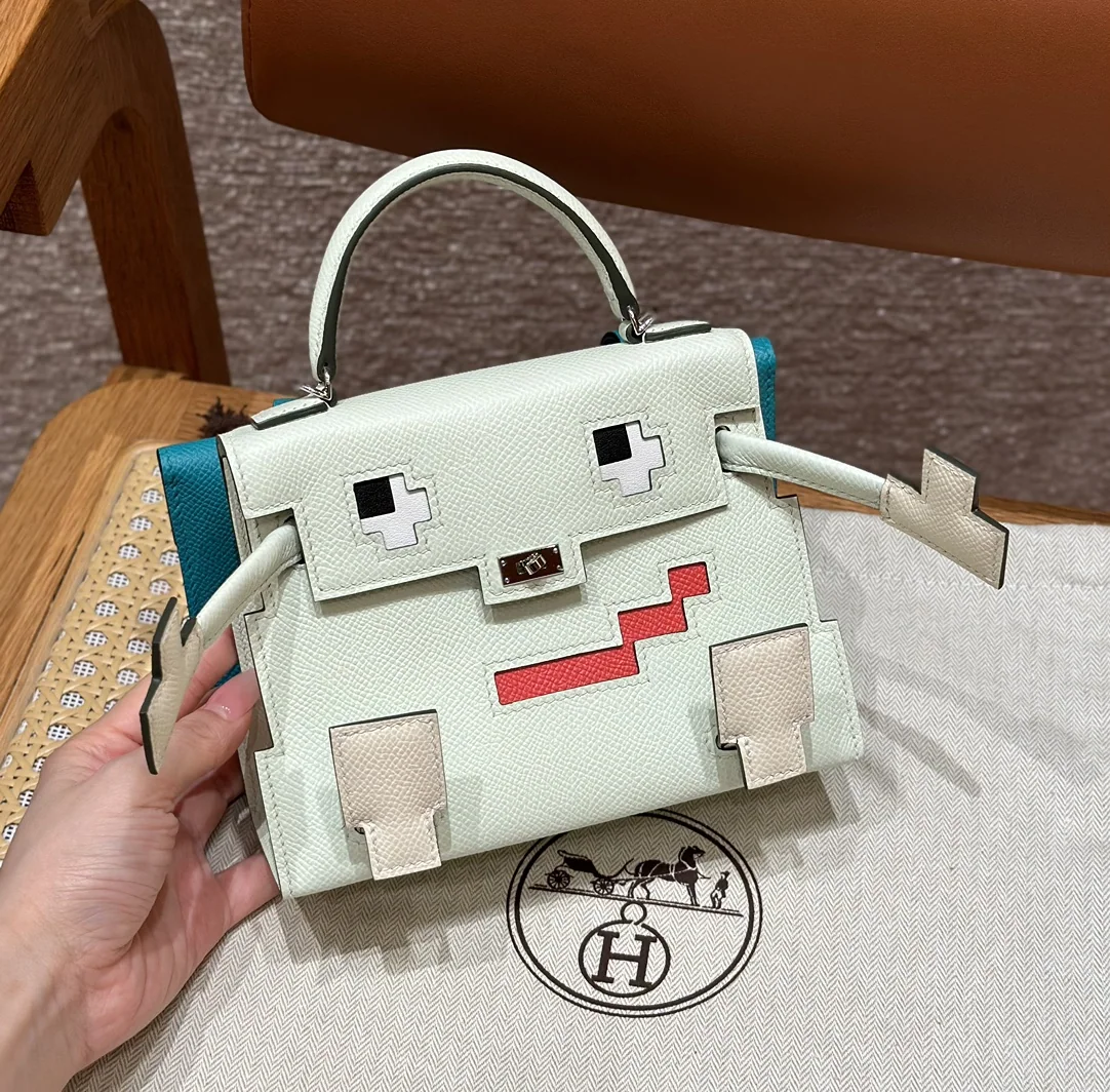 에르메스 켈리돌백 그린 은장 숄더백 상세 이미지 1