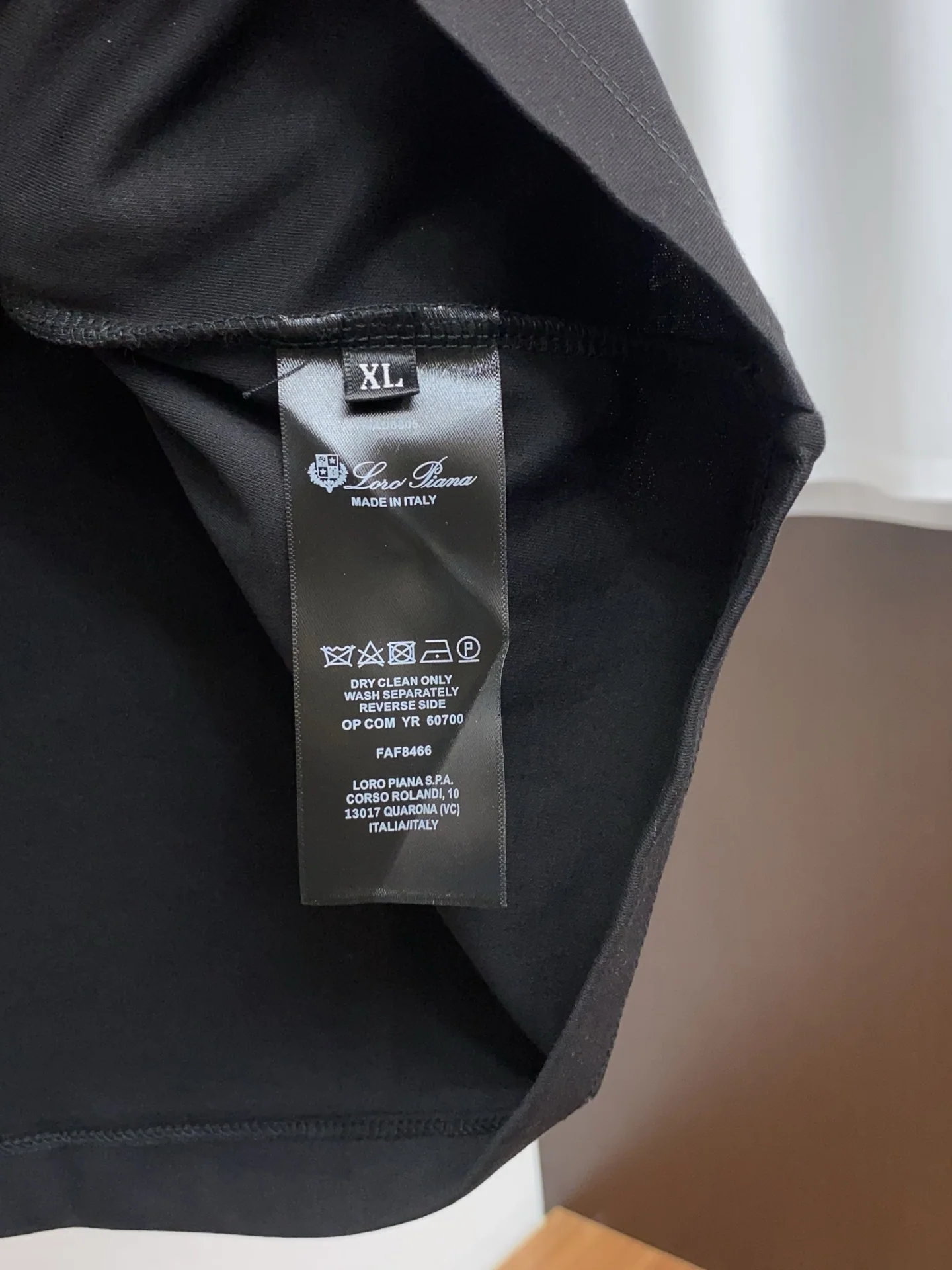 로로피아나 남성 마세라즈드 반팔 셔츠 상세 이미지 6