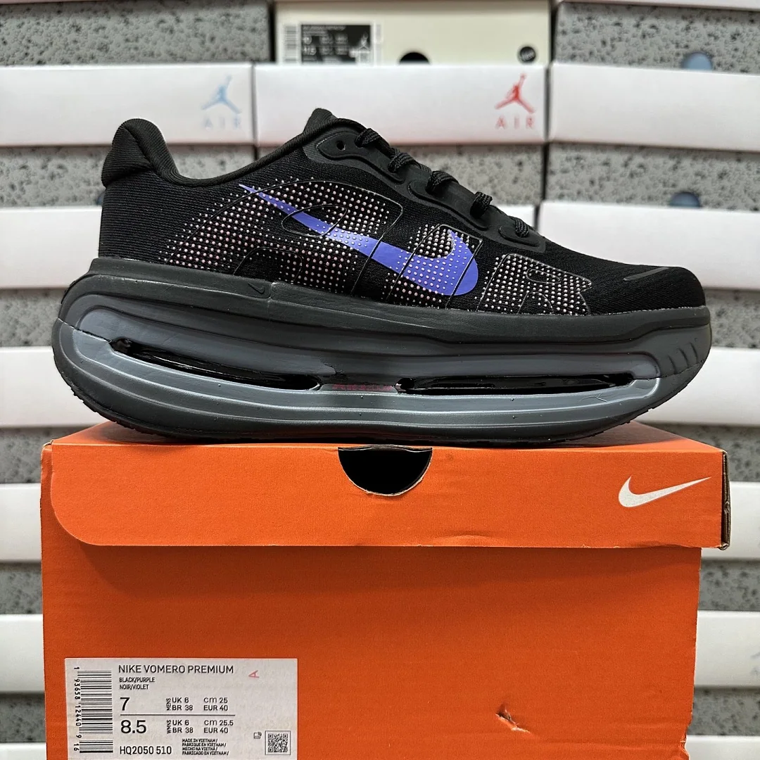나이키 [5A] 보메로 프리미엄 블랙 퍼플 HQ2050-510 201636 Nike Vomero Premium