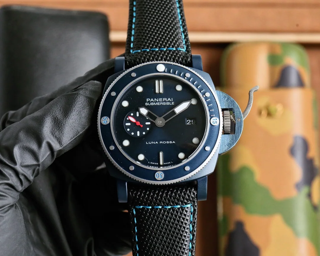 파네라이 45MM316 L 스테인리스 스틸 자동 기계식 시계 상세 이미지 9