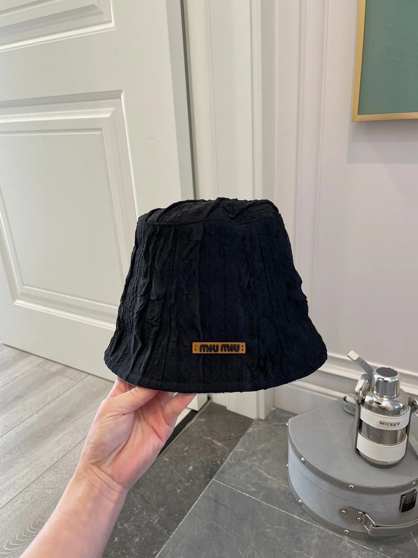 미우미우 모자 79450 Miu Miu Cap 상세 이미지 3