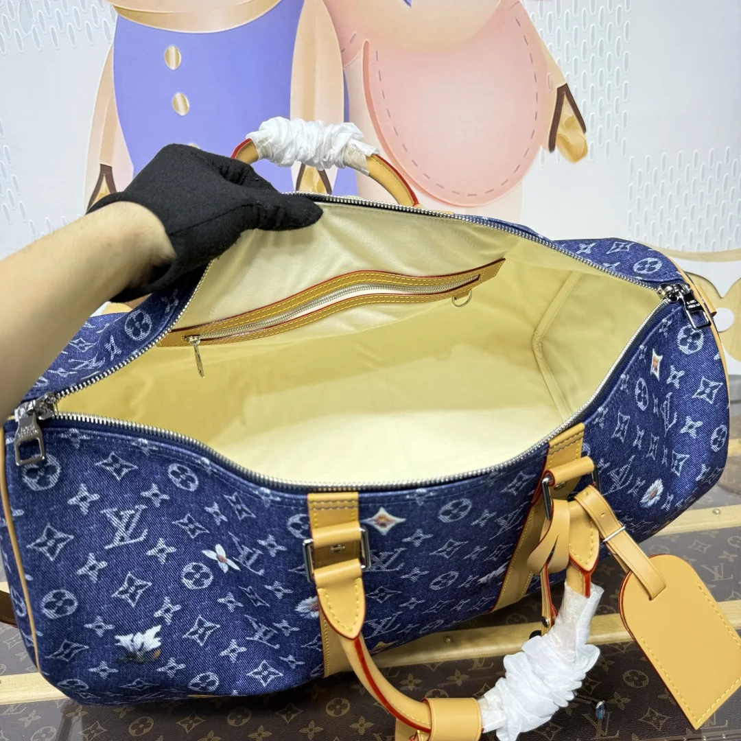 루이비통 데님 모노그램 자수 여행가방 M27781 상세 이미지 9