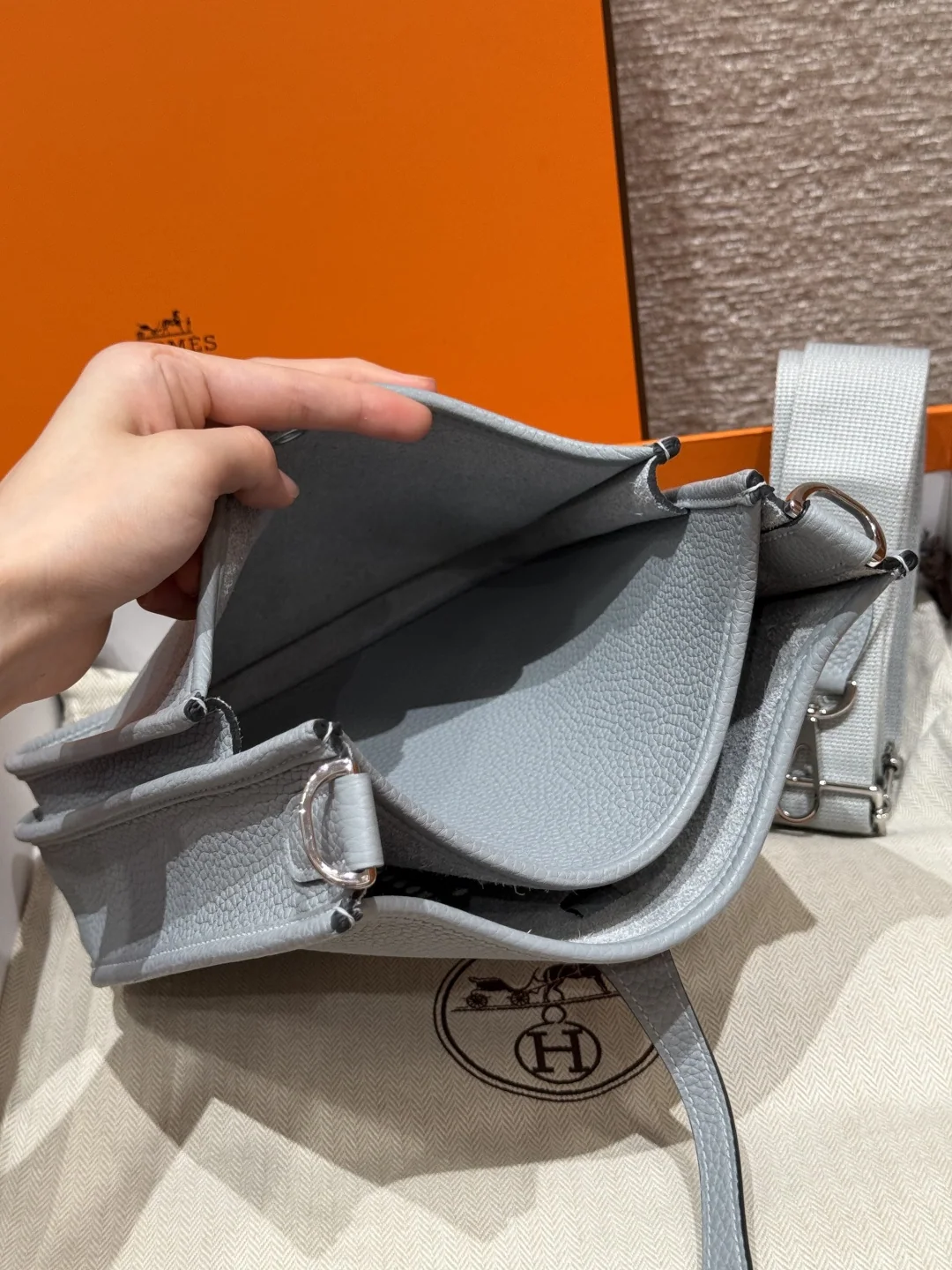 에르메스 에블린 23 cm 가방 상세 이미지 7