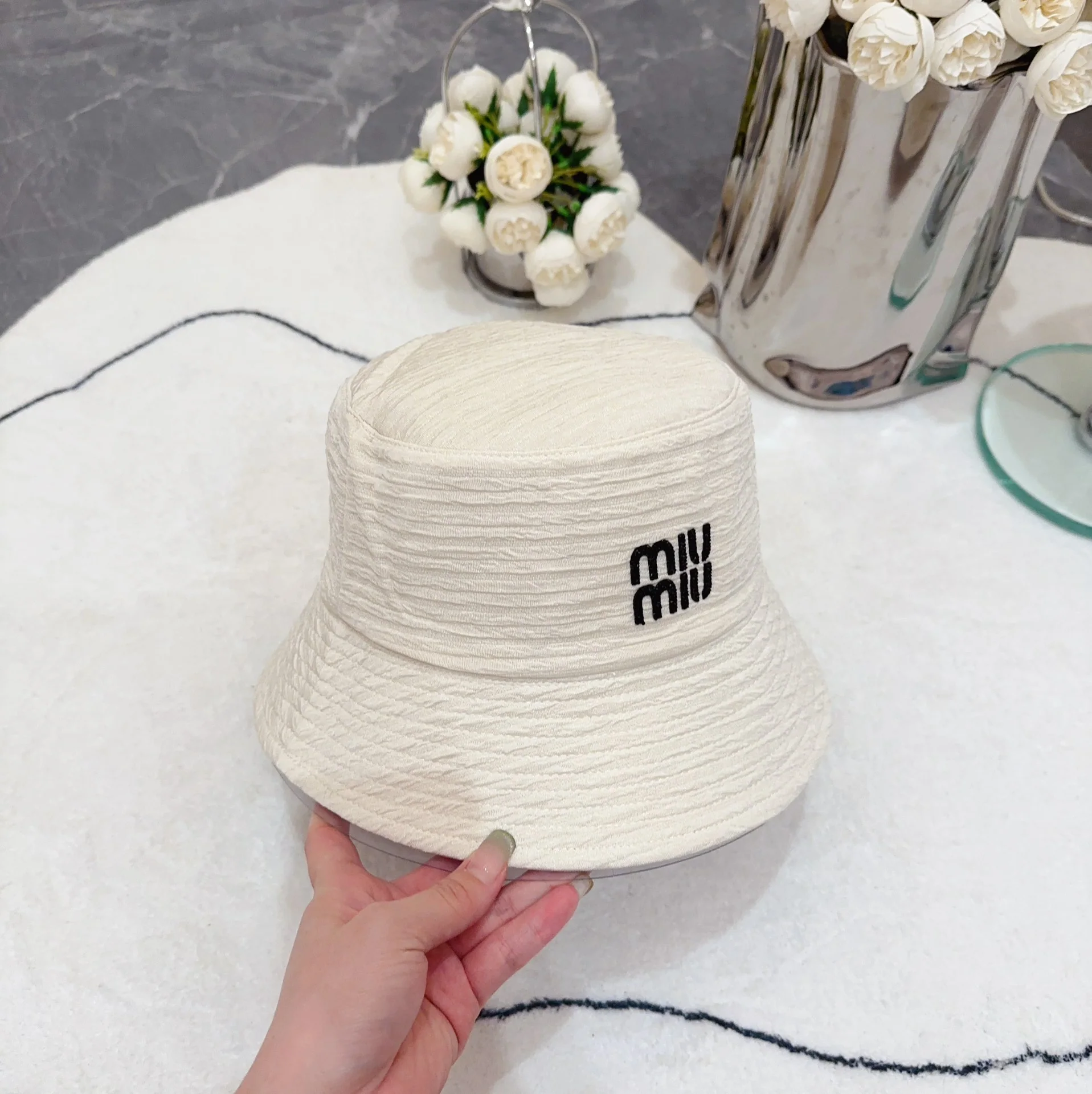 미우미우 모자 81121 Miu Miu Cap 상세 이미지 6