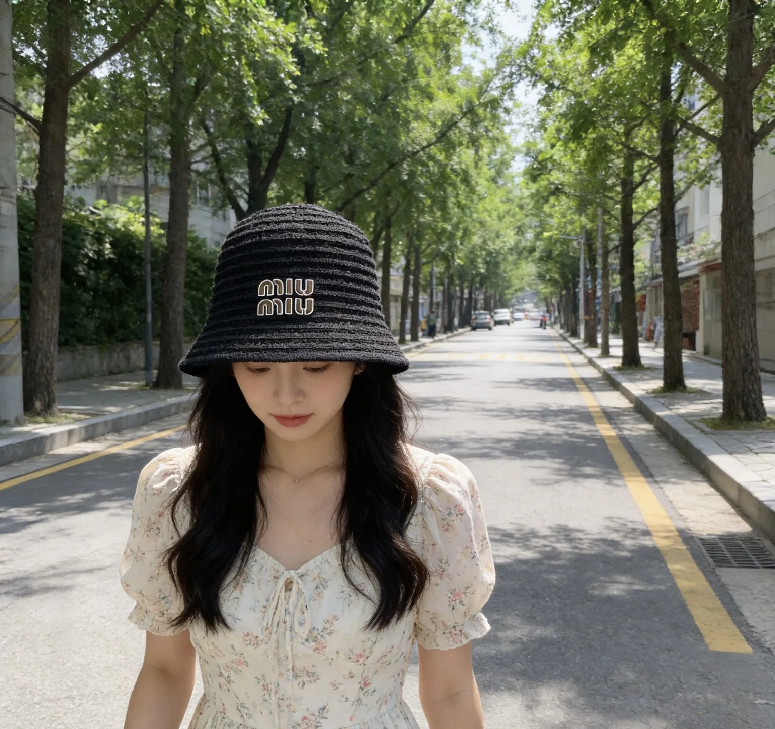 미우미우 모자 80787 Miu Miu Cap 상세 이미지 11