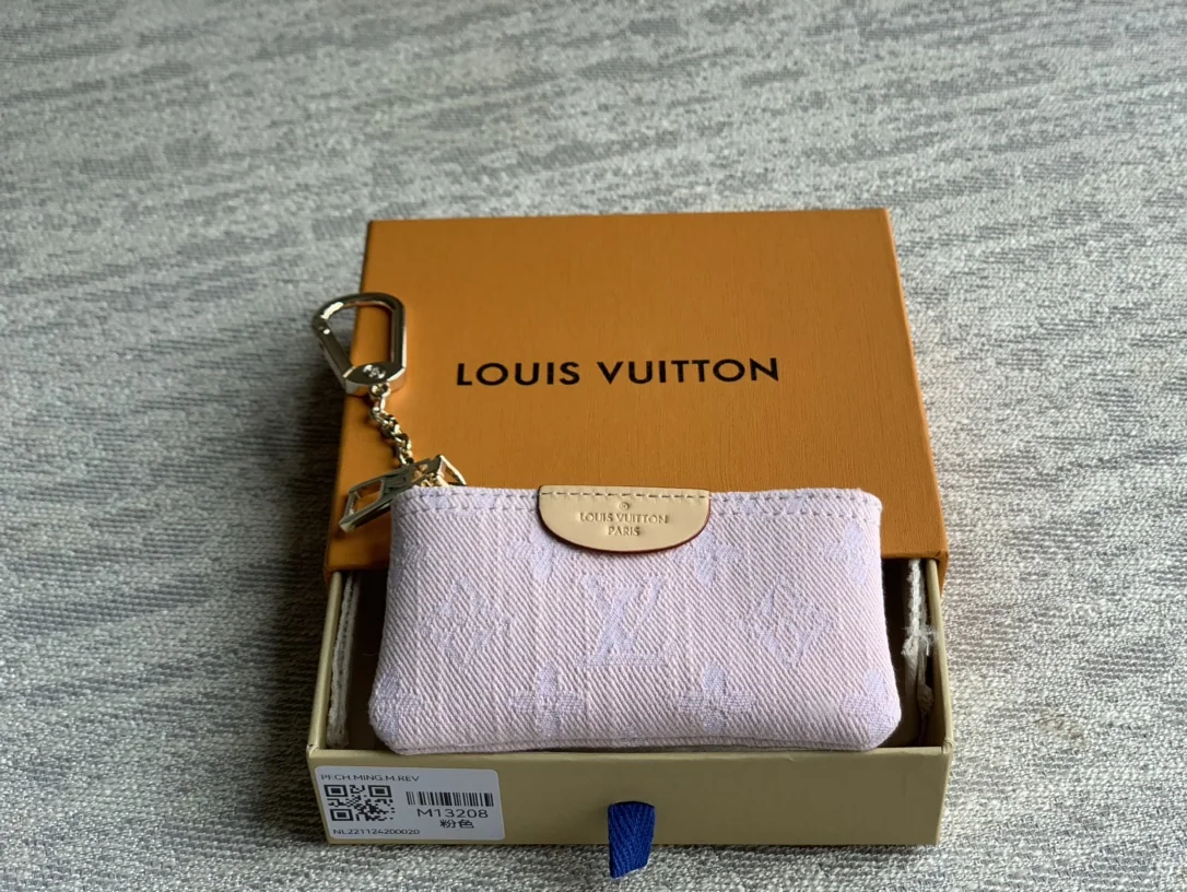 루이비통 모노그램 데님 키 포치 지갑 상세 이미지 1